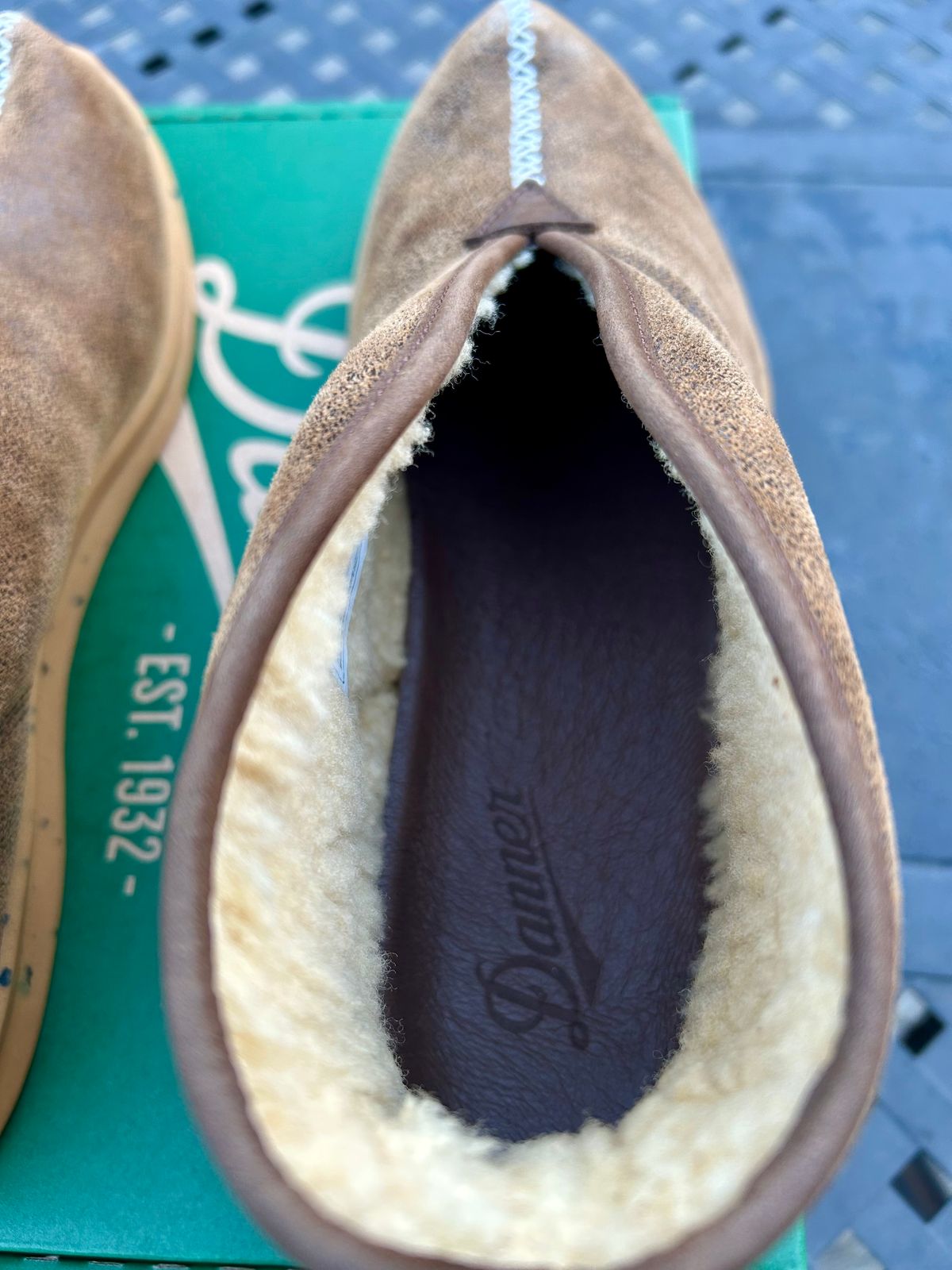 Photo by Vic on April 17, 2026 of the Danner Forest Moc Chukka Boot in Light Brown Full Grain.