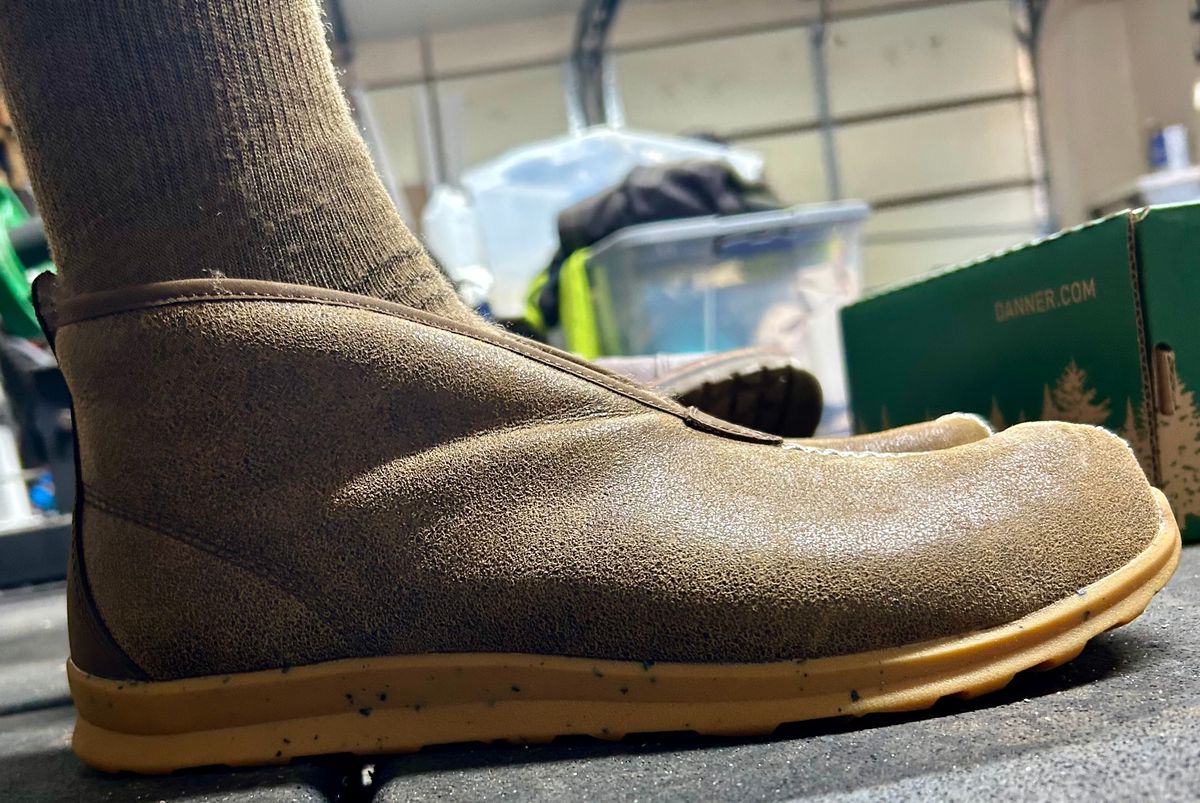Photo by Vic on April 17, 2026 of the Danner Forest Moc Chukka Boot in Light Brown Full Grain.