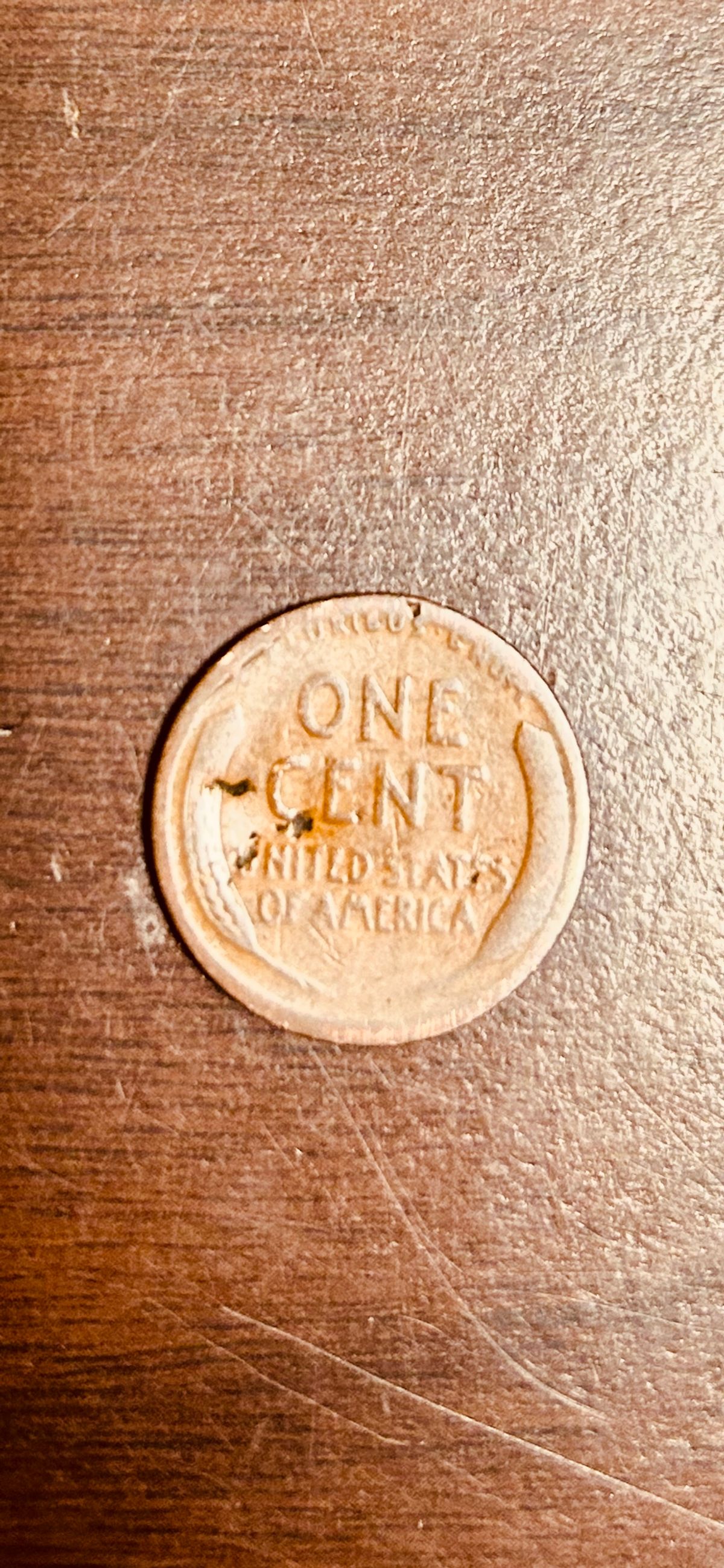 Photo by Vic on November 12, 2025 of the US MInt Penny in Horween Coppertone Chromexcel.