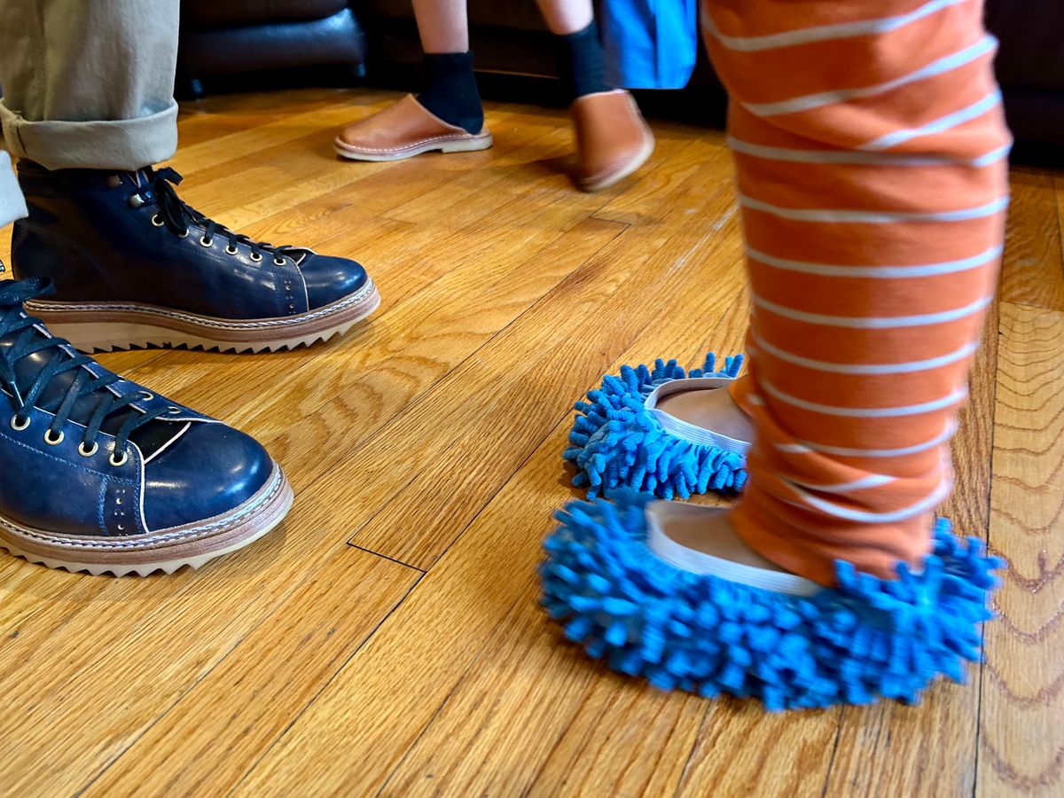 Photo by Vic on April 5, 2026 of the Junkard MKB1219 in Rocado Shell Cordovan Museum.