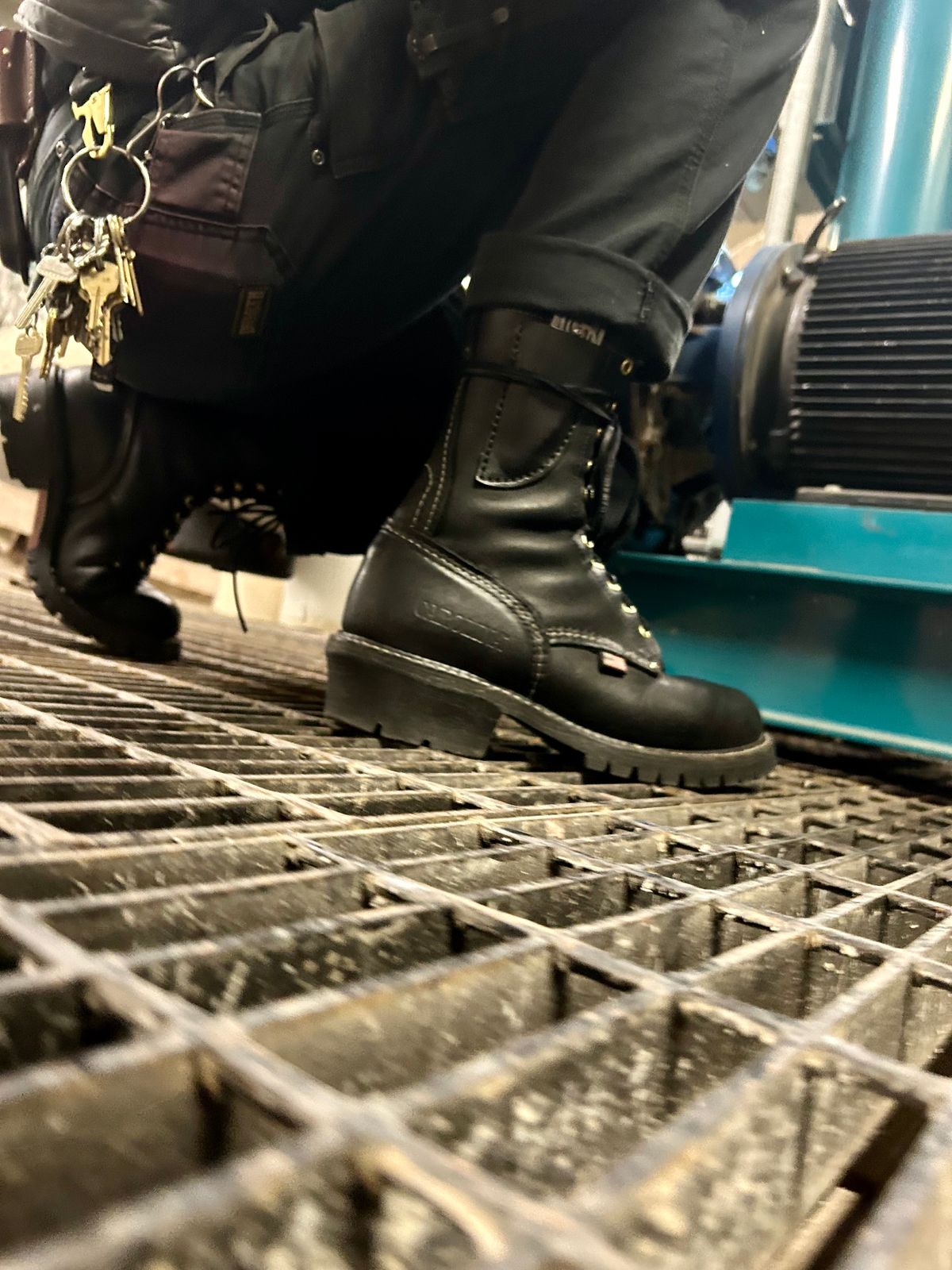 Photo by Vic on January 7, 2026 of the Carolina Logger in Unknown Leather.