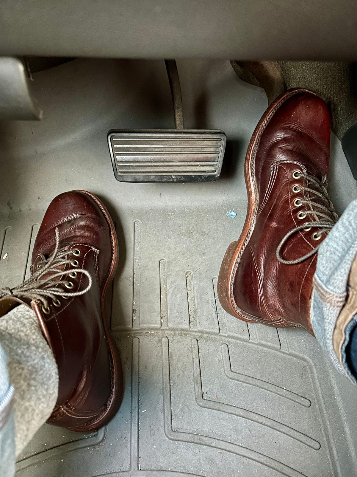 Photo by Vic on November 27, 2025 of the Chippewa Custom Model in Burgundy.