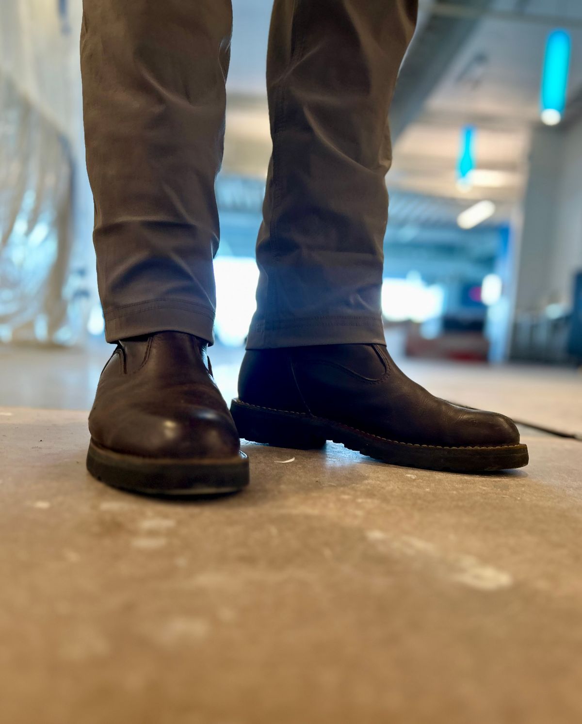 Photo by Vic on April 18, 2026 of the Danner Bull Run Wellington PT in Brown Full Grain.