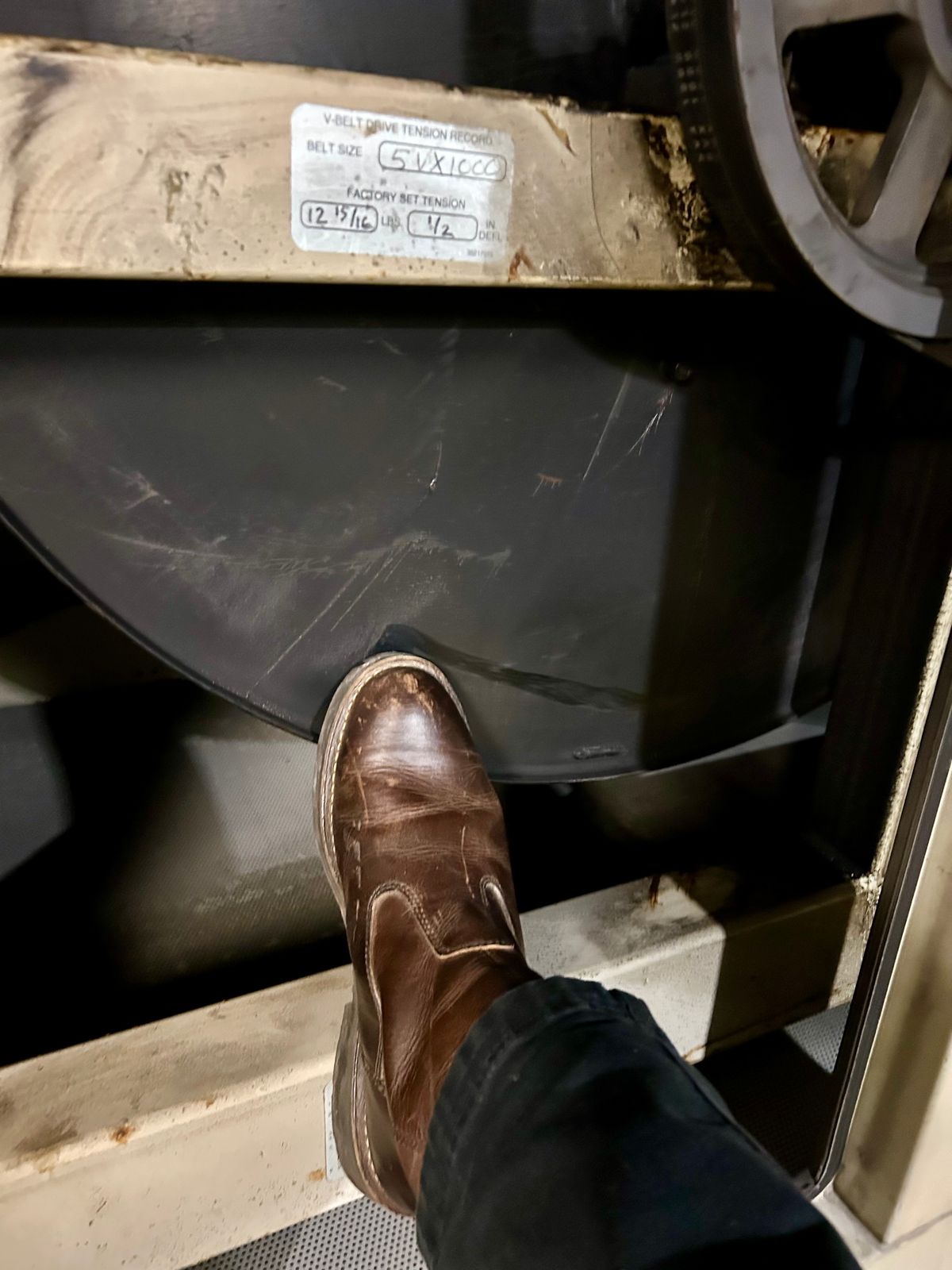Photo by Vic on January 6, 2026 of the Danner Welington in Brown Full Grain.