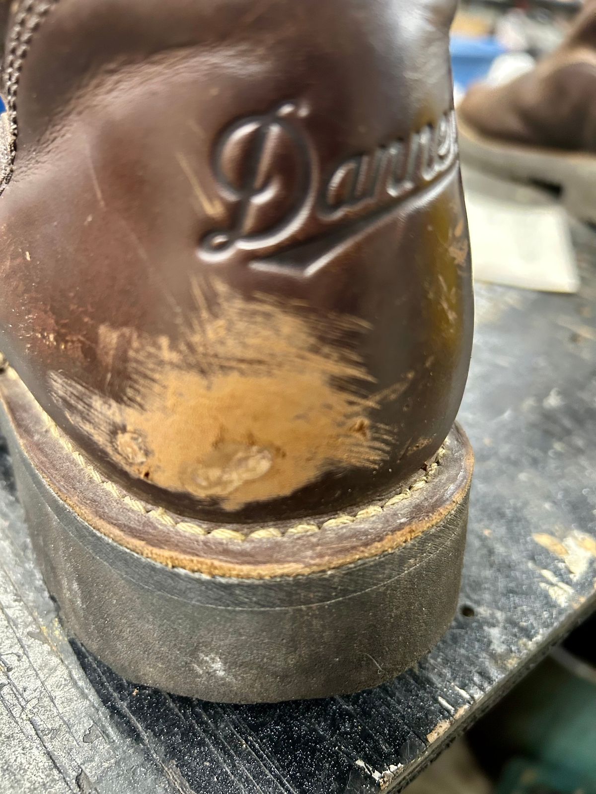 Photo by Vic on March 20, 2026 of the Danner Bull Run Wellington PT in Brown Full Grain.