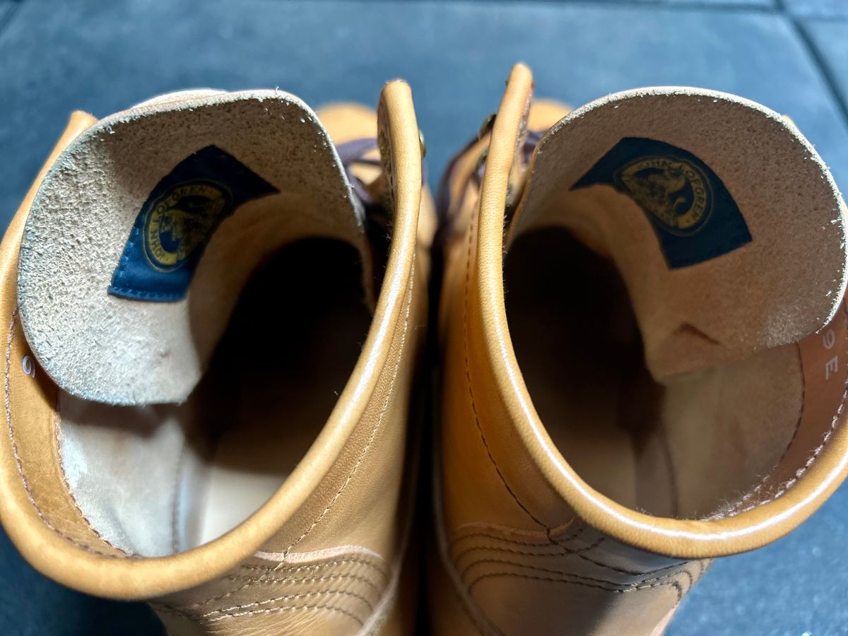 Photo by Vic on May 5, 2026 of the John Lofgren Steel Gang Boot in Badalassi Carlo Bone Minerva Liscio.