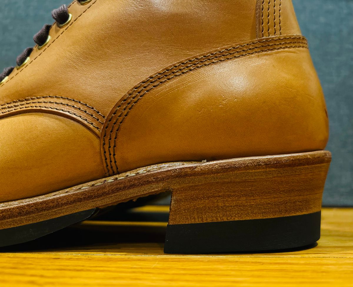 Photo by Vic on May 6, 2026 of the John Lofgren Steel Gang Boot in Badalassi Carlo Bone Minerva Liscio.