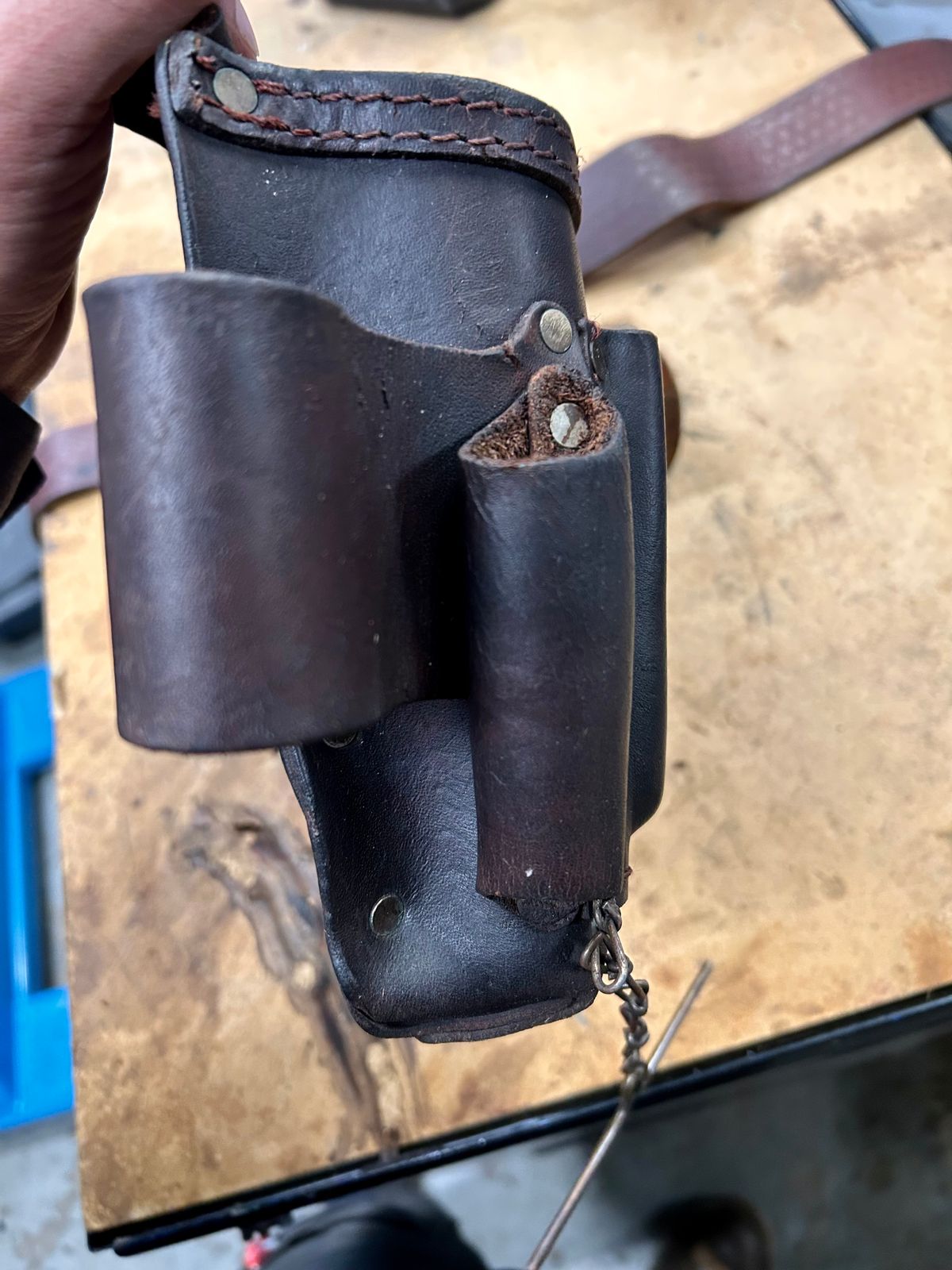 Photo by Vic on November 7, 2025 of the Unknown Maker Tool Belt in Unknown Leather.