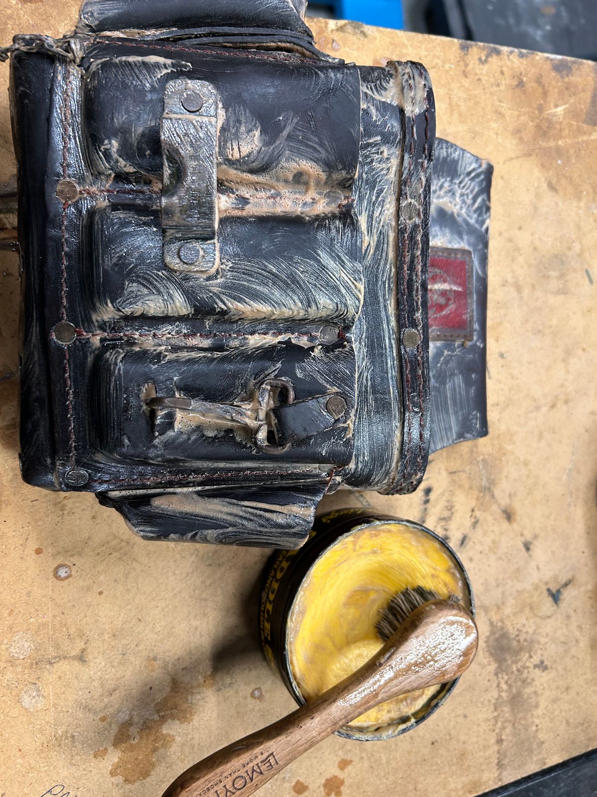 Photo by Vic on November 7, 2025 of the Unknown Maker Tool Belt in Unknown Leather.