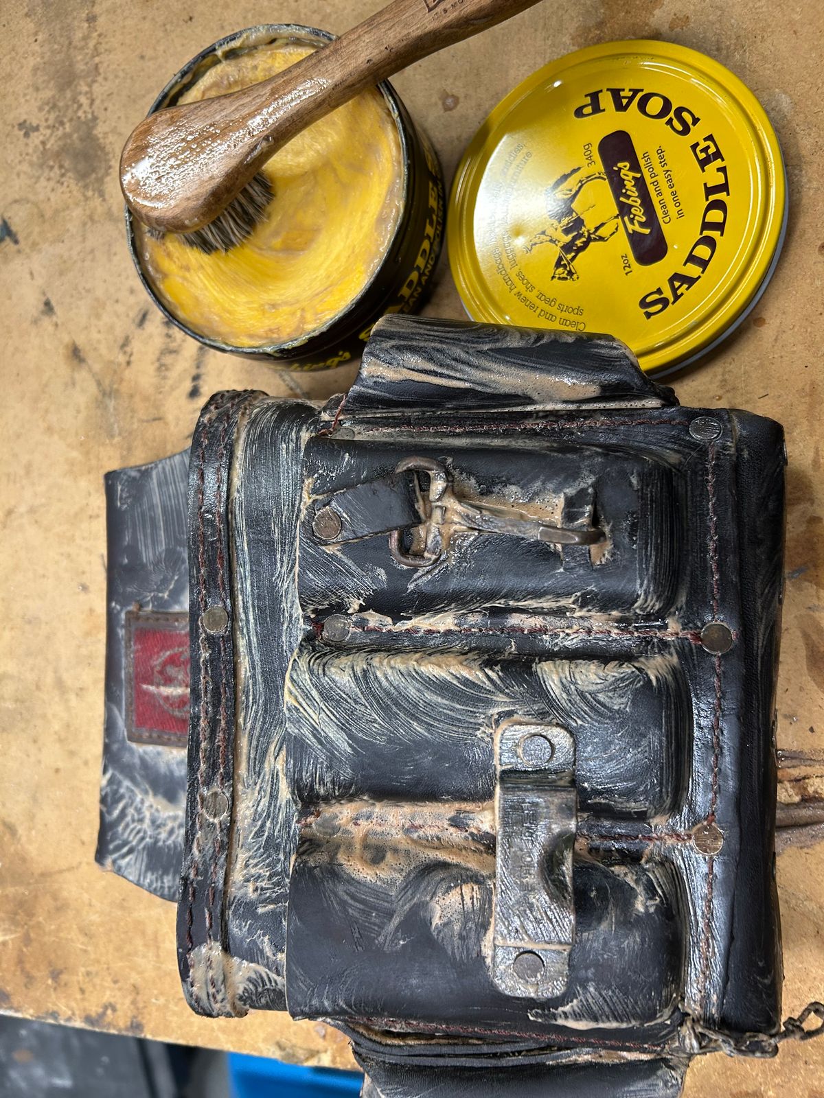 Photo by Vic on November 7, 2025 of the Unknown Maker Tool Belt in Unknown Leather.