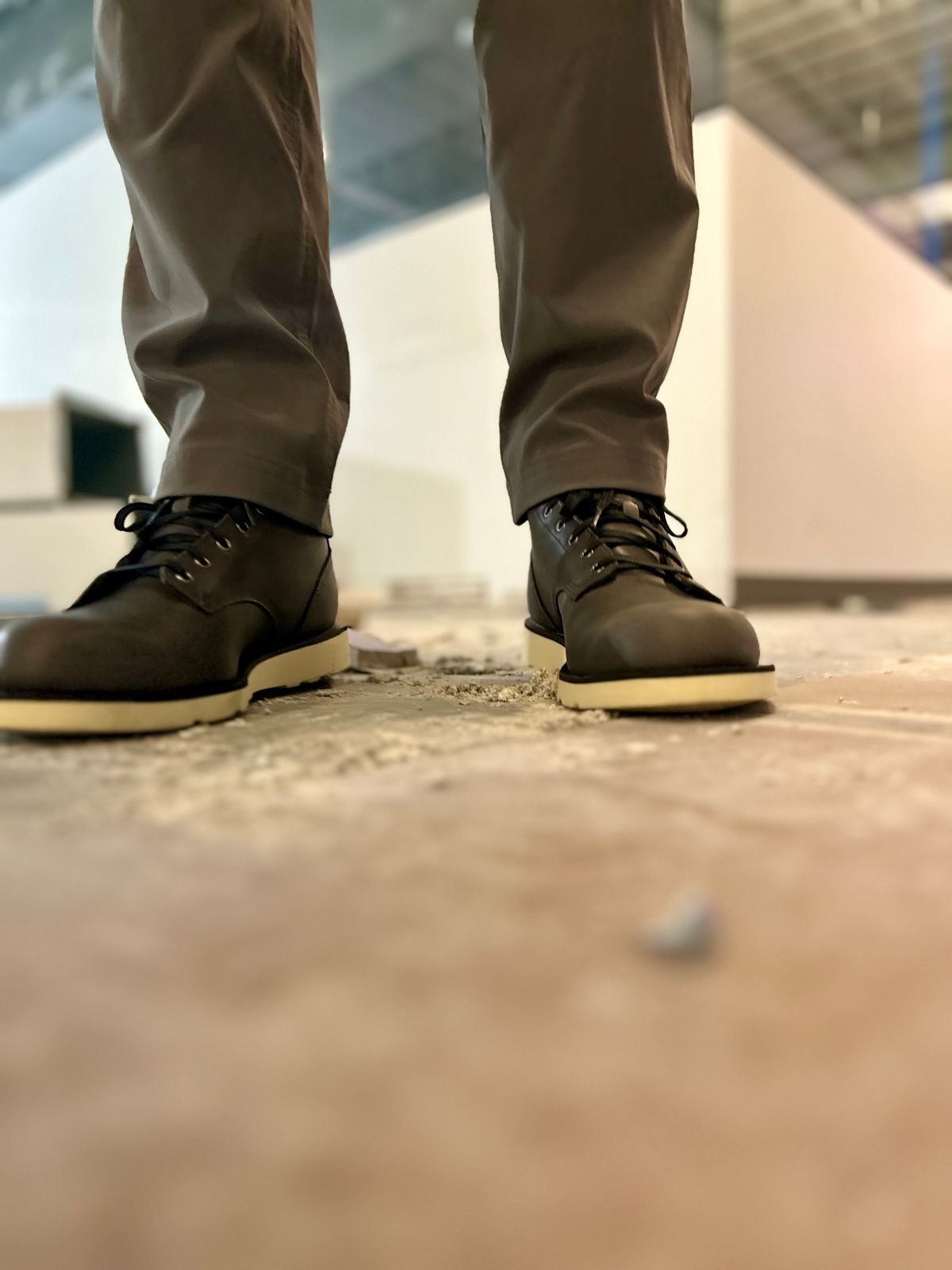Photo by Vic on April 25, 2026 of the Danner Douglas Charcoal GTX in Black Full Grain.