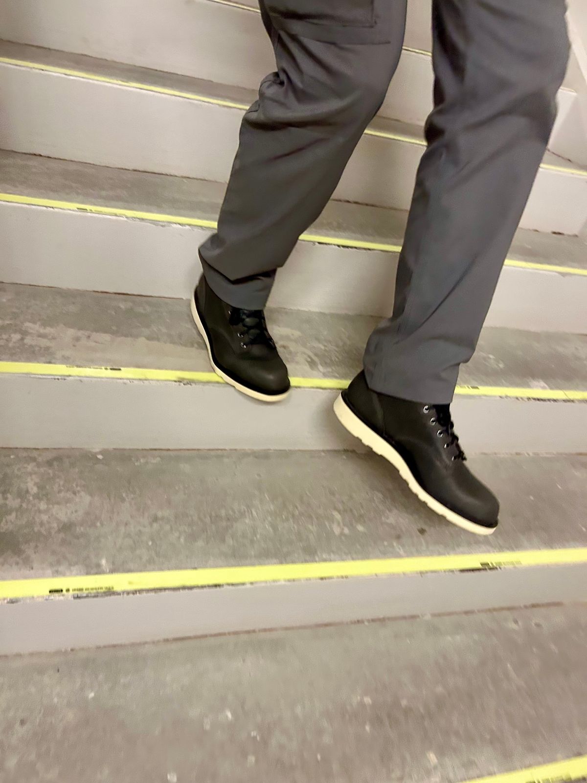 Photo by Vic on April 25, 2026 of the Danner Douglas Charcoal GTX in Black Full Grain.