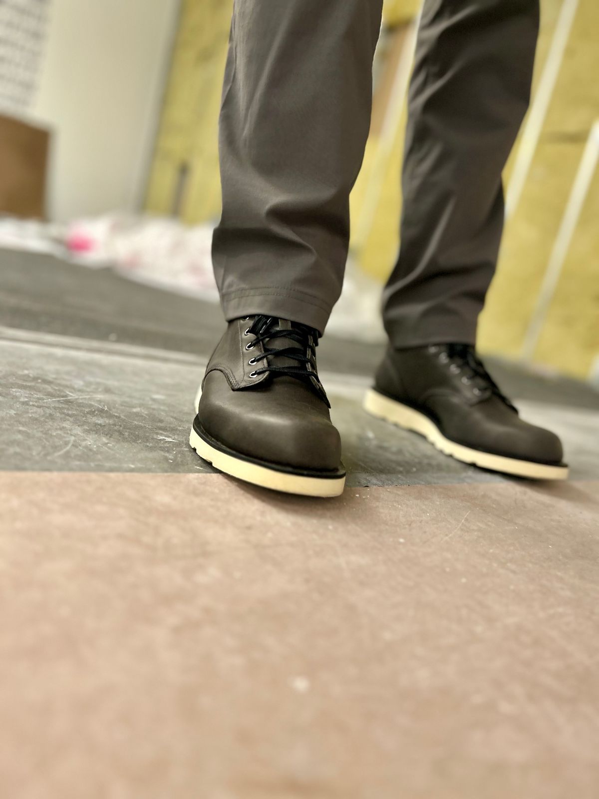 Photo by Vic on April 25, 2026 of the Danner Douglas Charcoal GTX in Black Full Grain.