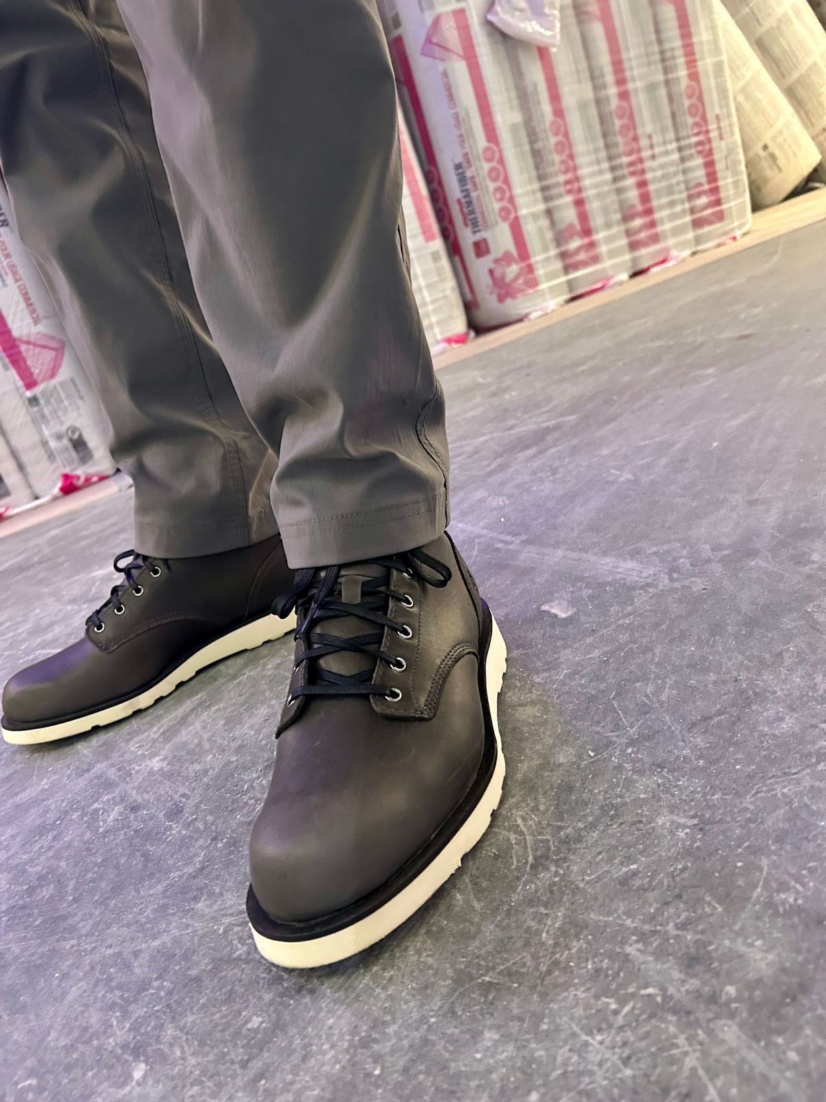 Photo by Vic on April 25, 2026 of the Danner Douglas Charcoal GTX in Black Full Grain.