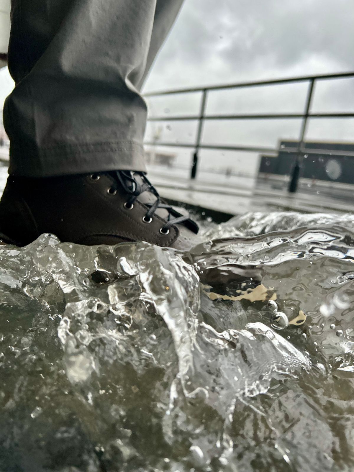 Photo by Vic on April 25, 2026 of the Danner Douglas Charcoal GTX in Black Full Grain.