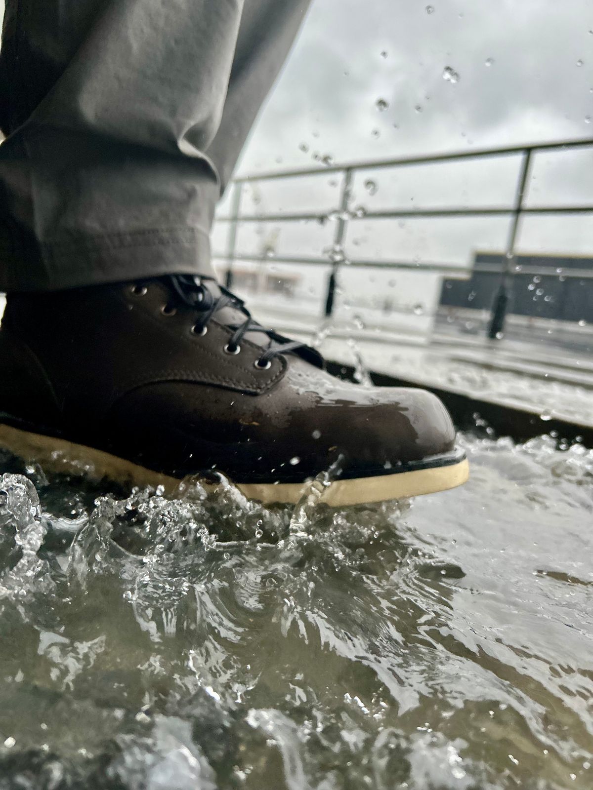 Photo by Vic on April 25, 2026 of the Danner Douglas Charcoal GTX in Black Full Grain.
