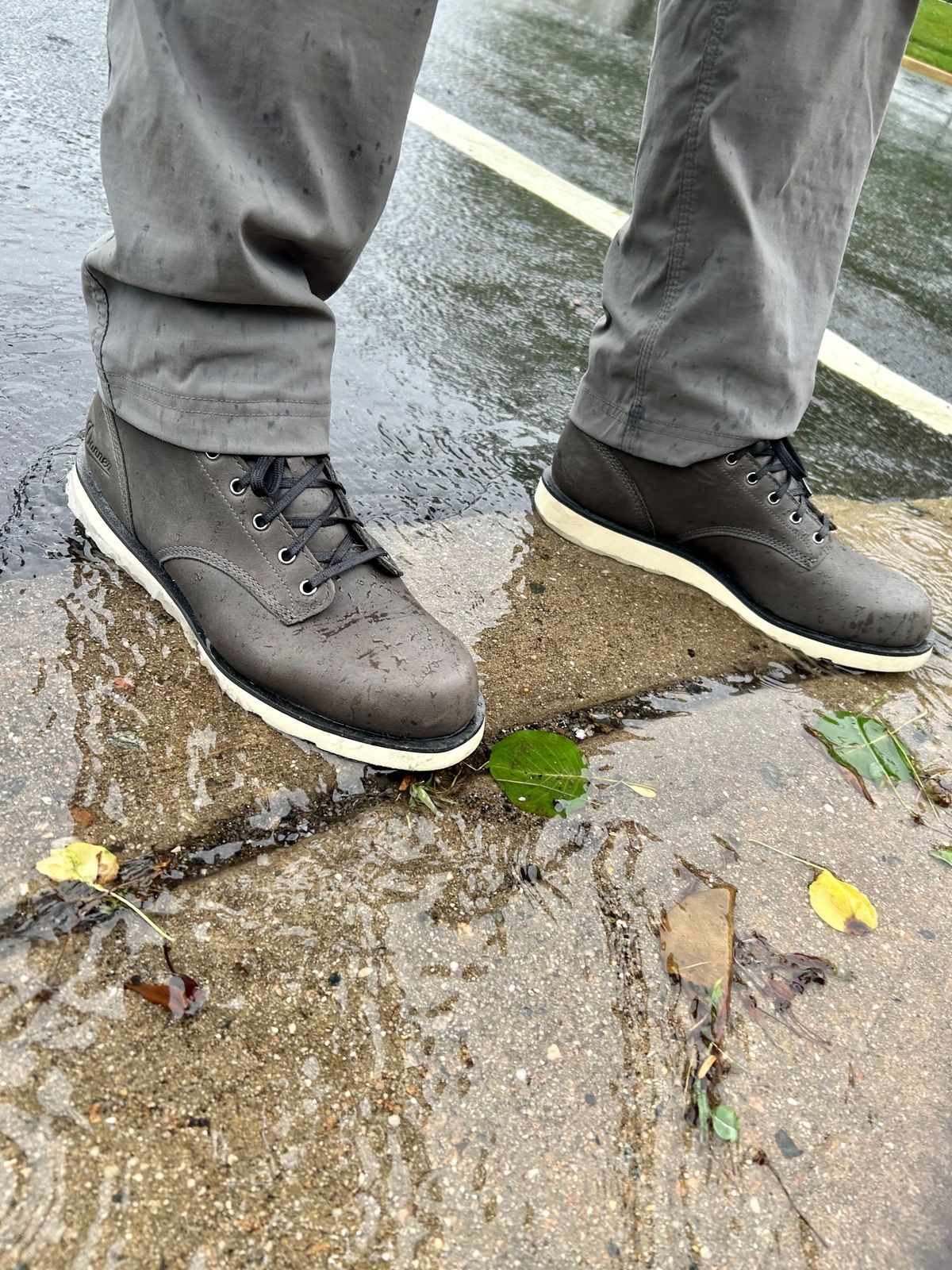 Photo by Vic on May 24, 2026 of the Danner Douglas Charcoal GTX in Black Full Grain.