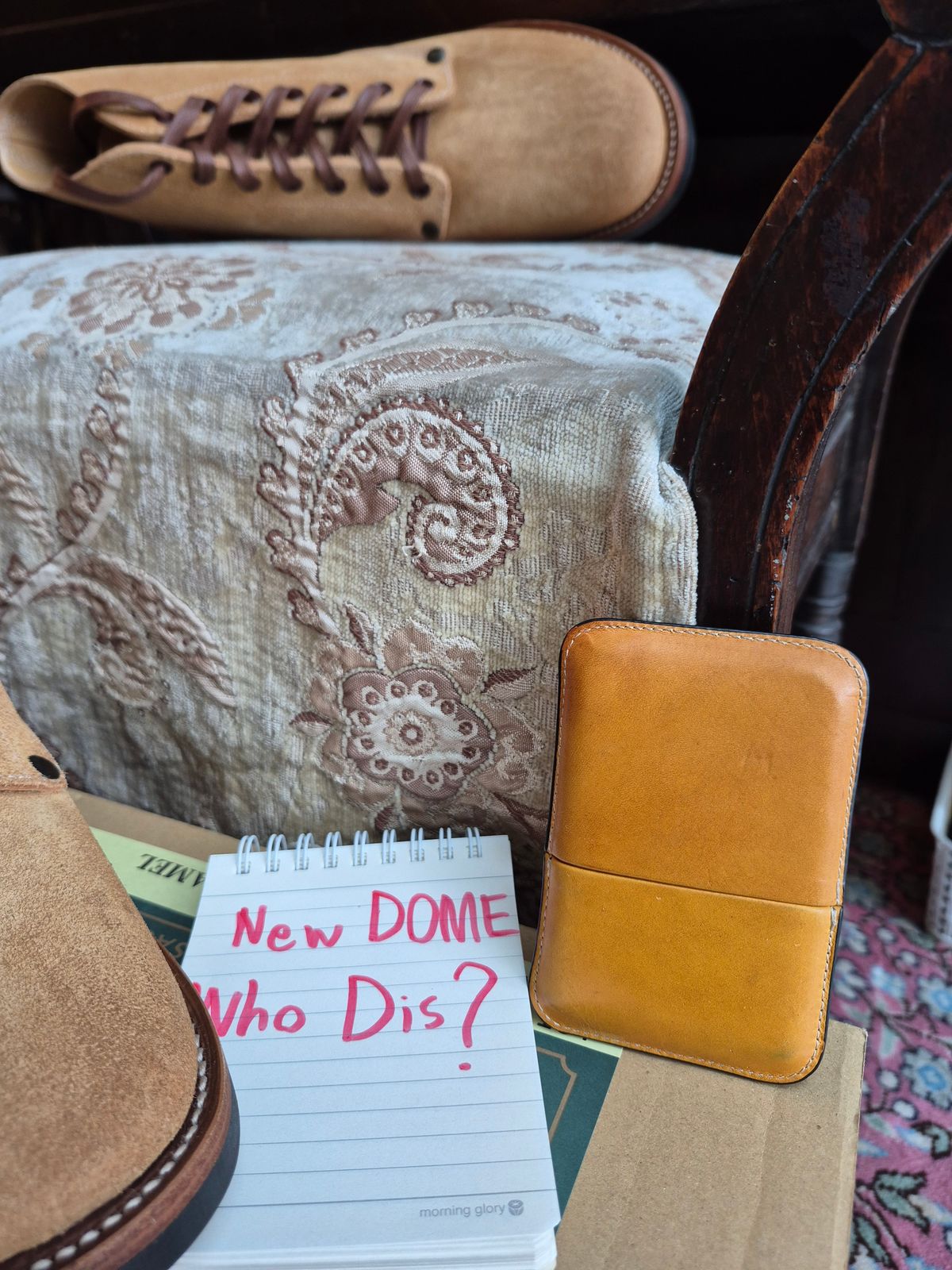 Photo by ice_rockster on October 2, 2025 of the L.Cornelissen & Son Leather Card Holders in Unknown Leather.