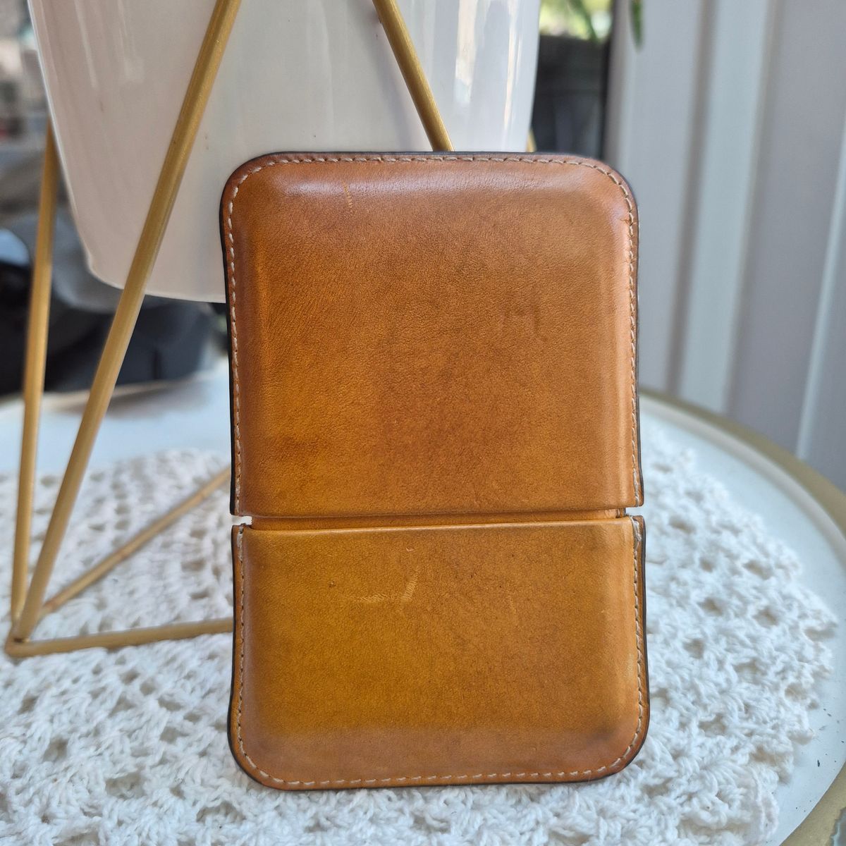 Photo by ice_rockster on February 1, 2026 of the L.Cornelissen & Son Leather Card Holders in Unknown Leather.