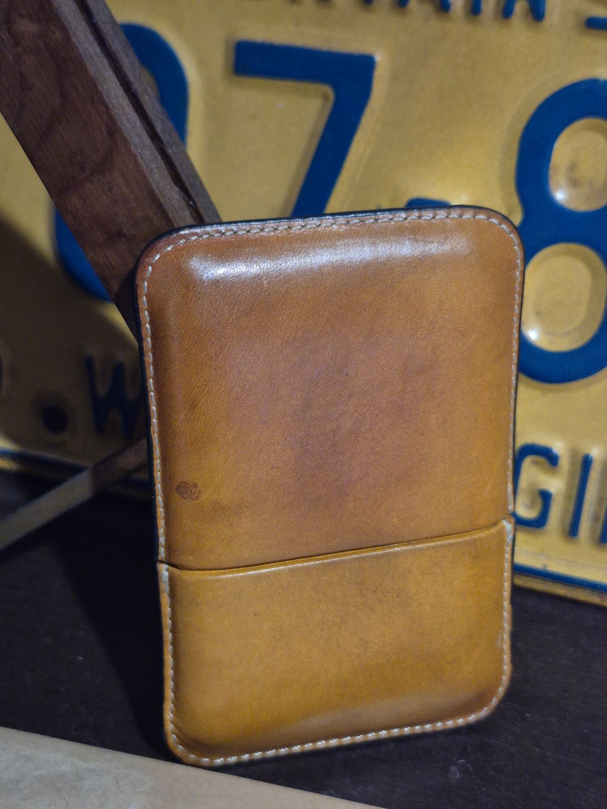 Photo by ice_rockster on March 6, 2026 of the L.Cornelissen & Son Leather Card Holders in Unknown Leather.