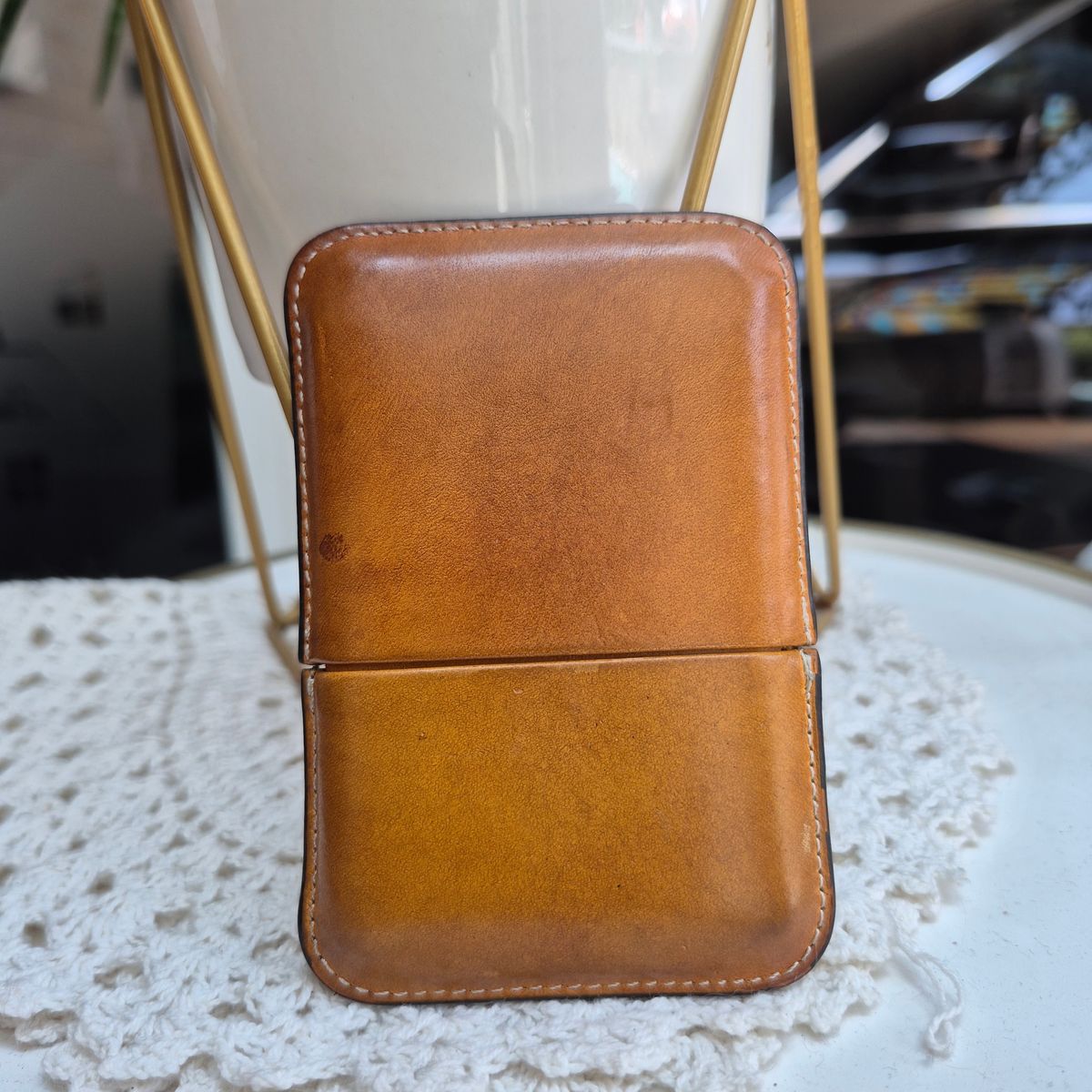 Photo by ice_rockster on April 5, 2026 of the L.Cornelissen & Son Leather Card Holders in Unknown Leather.