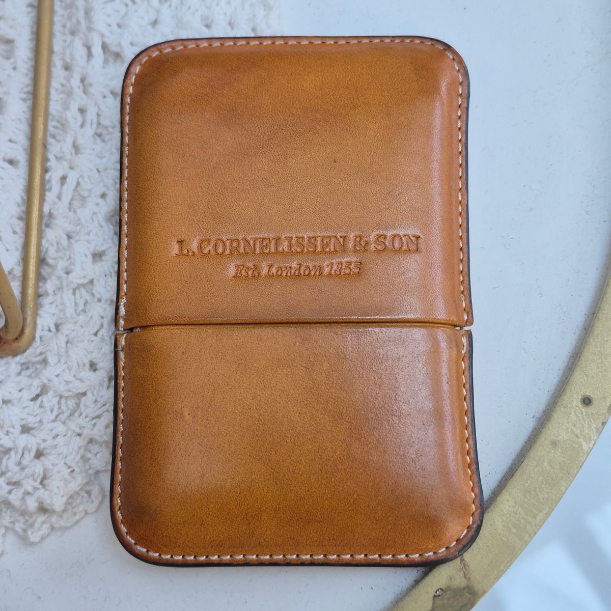 Photo by ice_rockster on April 5, 2026 of the L.Cornelissen & Son Leather Card Holders in Unknown Leather.