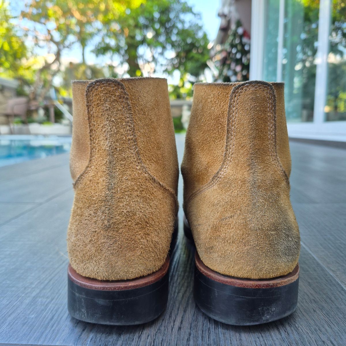Photo by ice_rockster on March 1, 2026 of the Buzz Rickson M-43 in Buzz Rickson M-43 Wax-treated Roughout Cowhide.