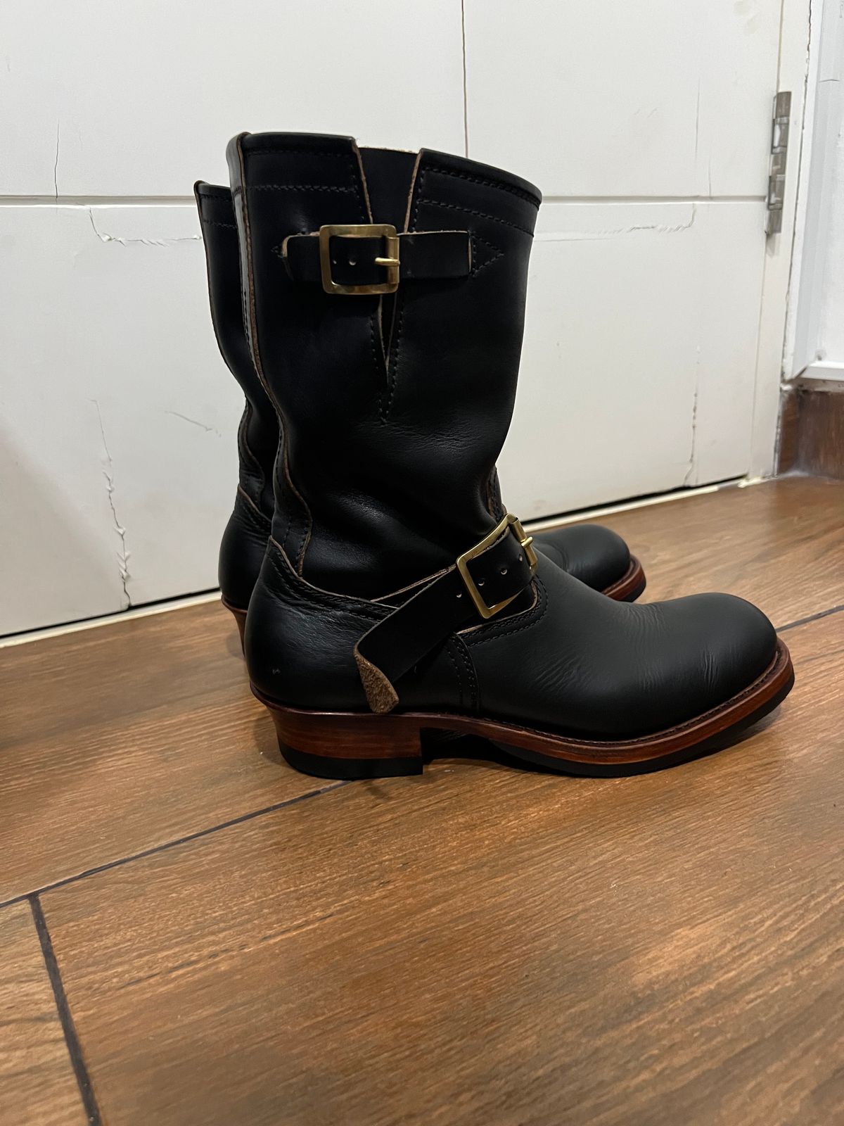 Photo by bangbenana on June 29, 2025 of the Briselblack The Keeper 'Type 2' Engineer Boot in Indonesian Black Teacore.