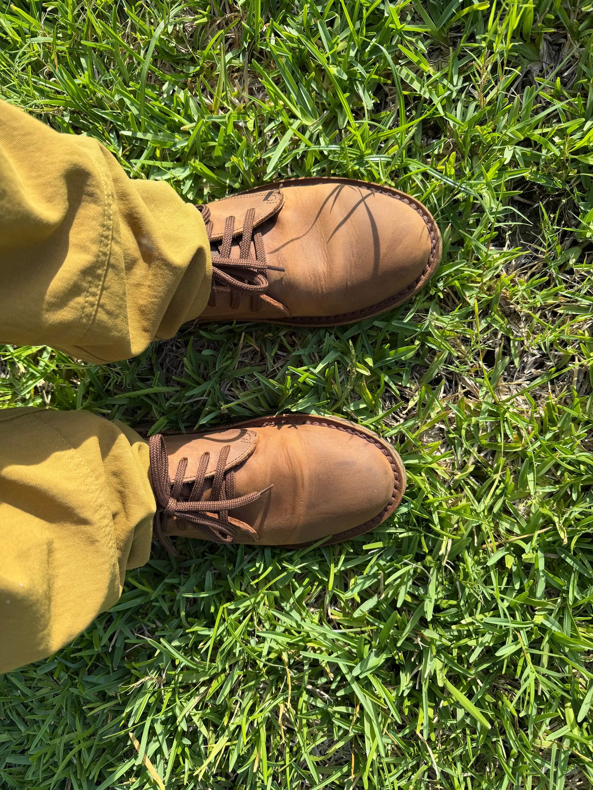 Photo by Mike_Vondebag on May 26, 2026 of the Jim Green Shoellie in Fudge Nubuck.