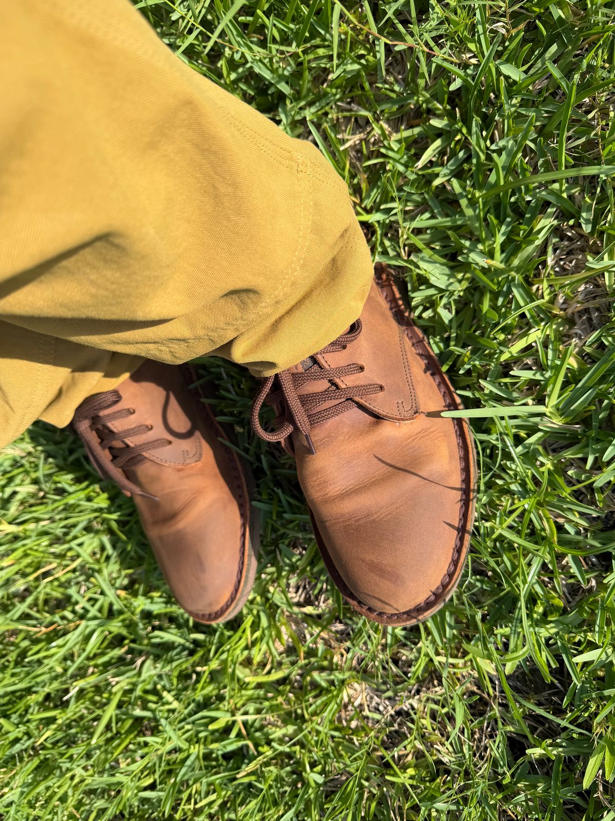 Photo by Mike_Vondebag on May 26, 2026 of the Jim Green Shoellie in Fudge Nubuck.