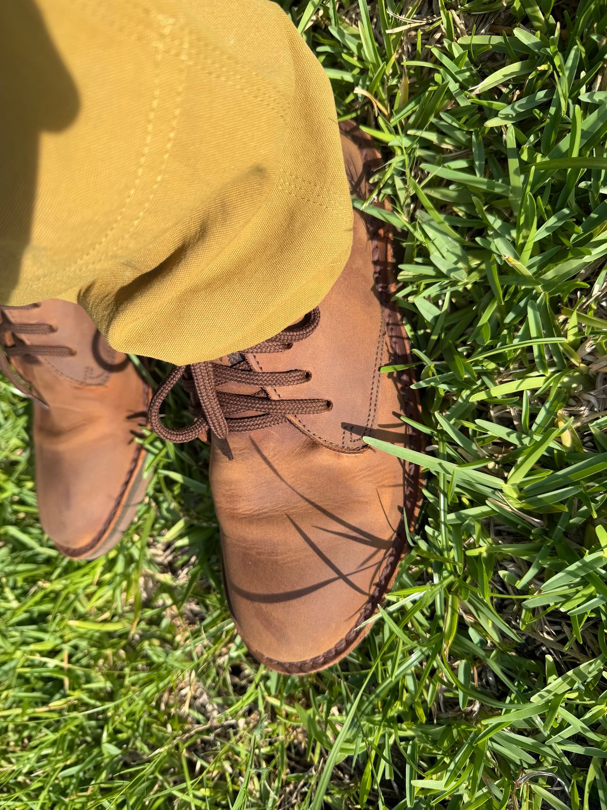 Photo by Mike_Vondebag on May 26, 2026 of the Jim Green Shoellie in Fudge Nubuck.