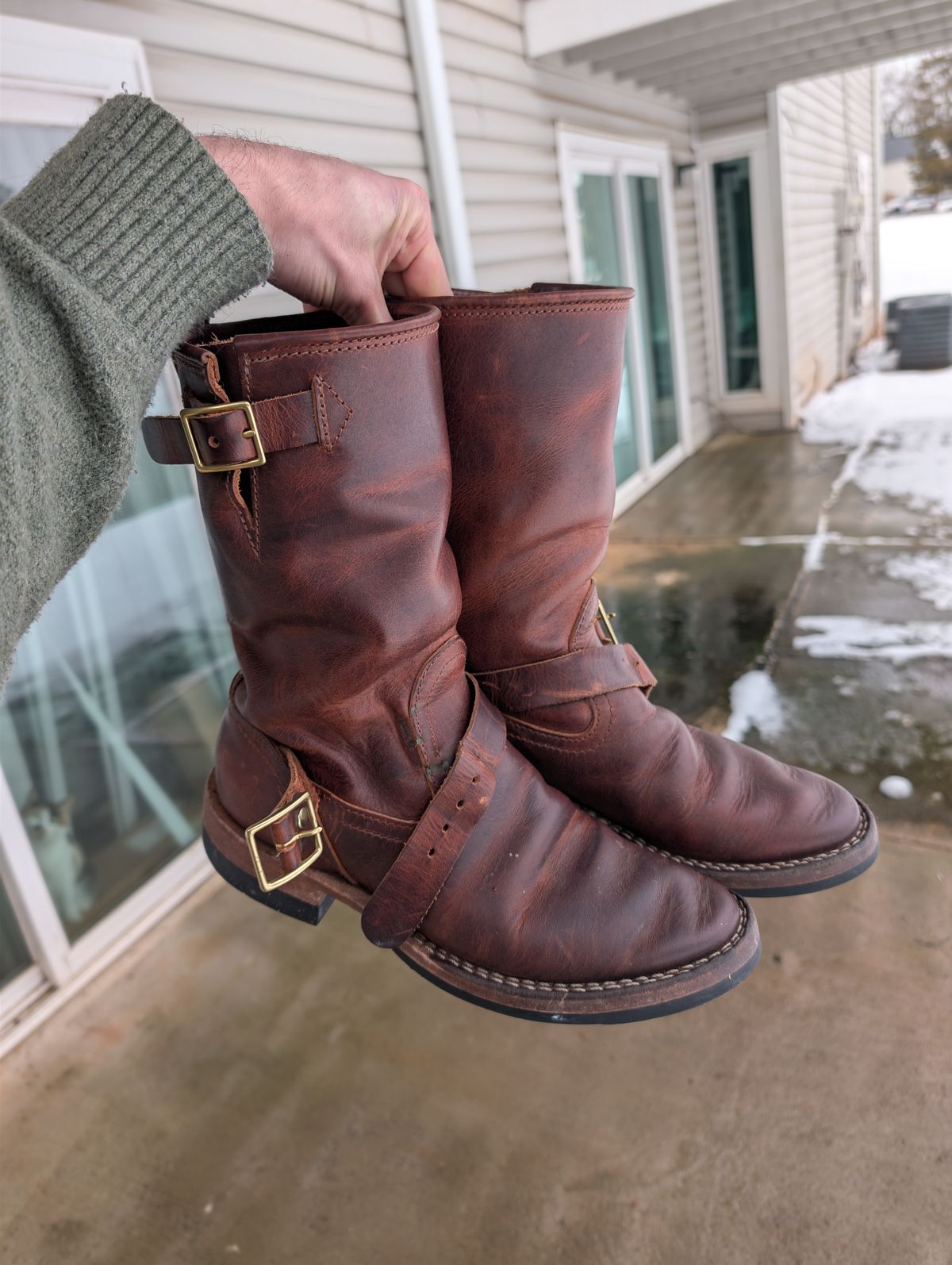 Photo by SerdnaandreS on February 3, 2026 of the Nicks X Parkhurst Brakeman in Italian Brown Cypress.