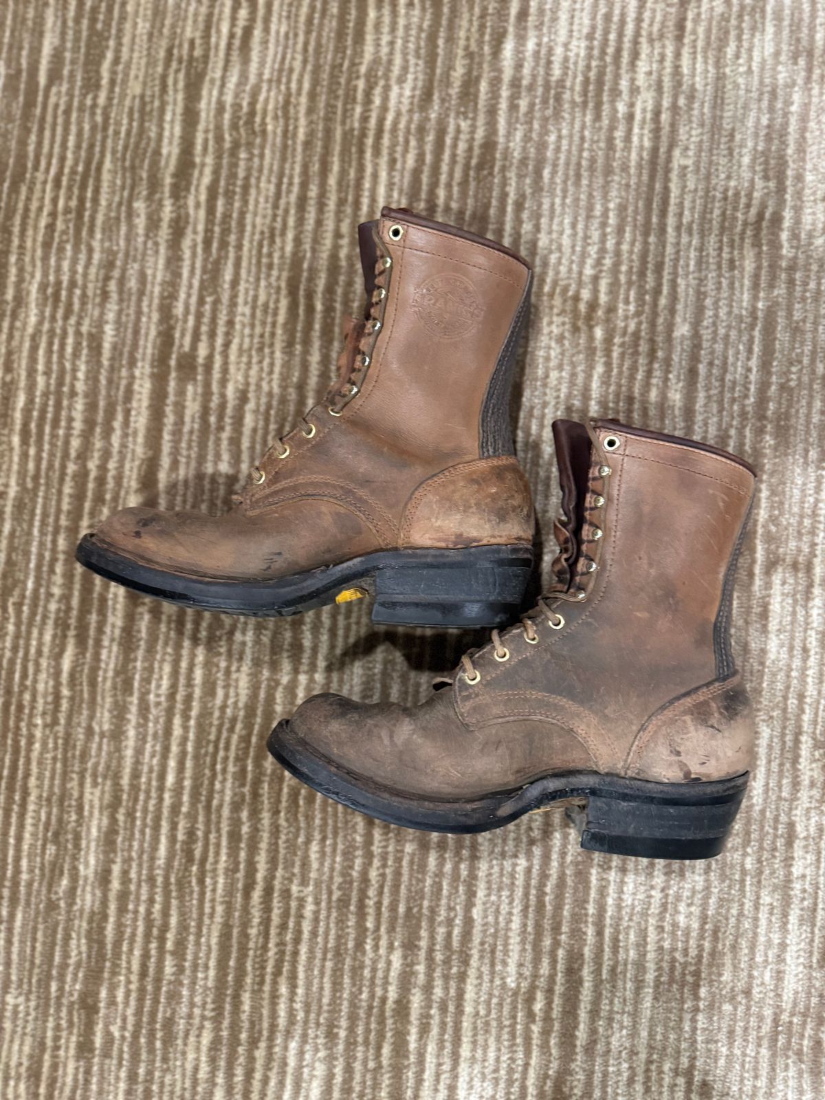 Photo by jandrescavage on March 3, 2026 of the Frank's Boots Front Range in Horween Natural Chromexcel.