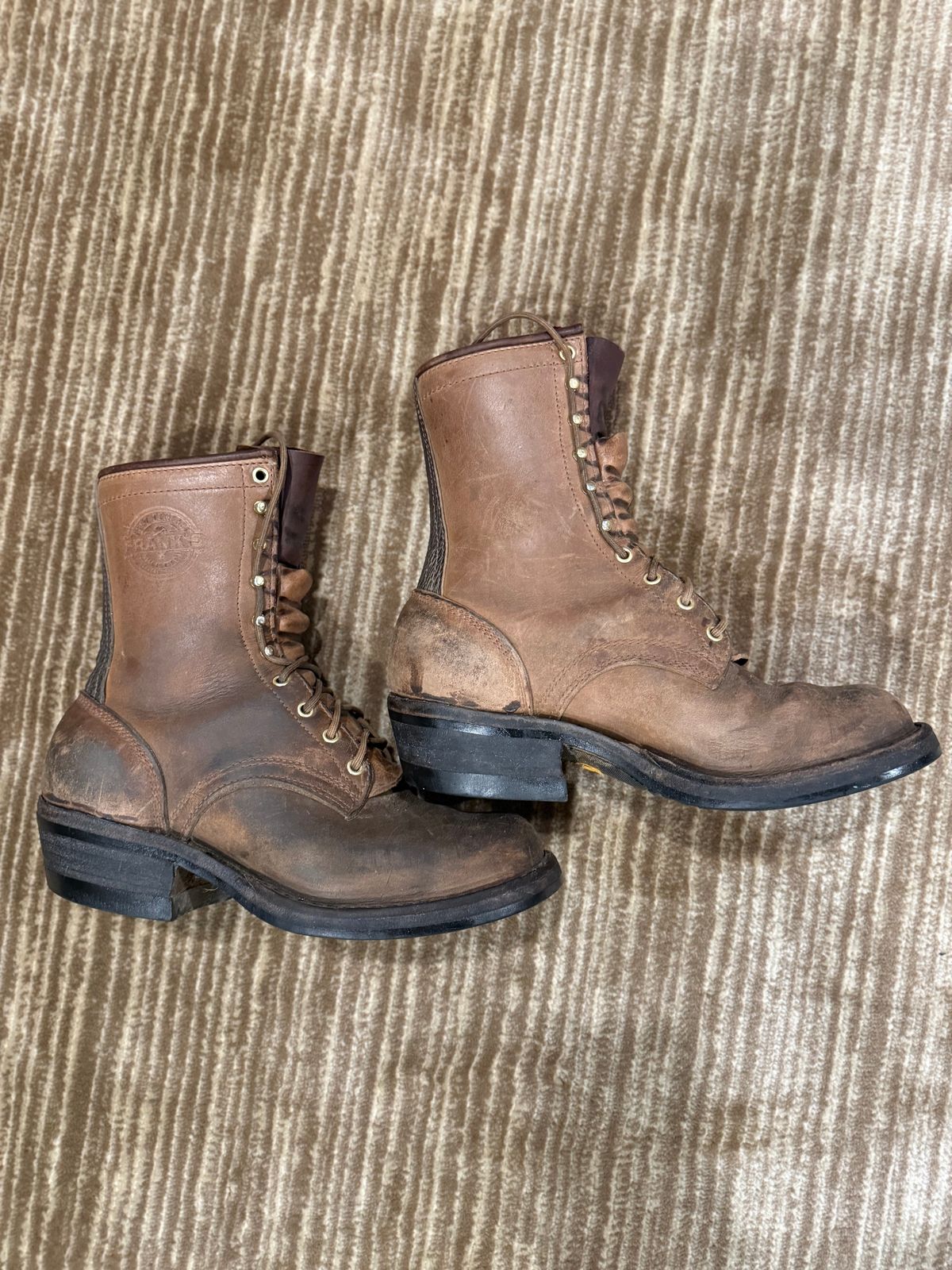 Photo by jandrescavage on March 3, 2026 of the Frank's Boots Front Range in Horween Natural Chromexcel.