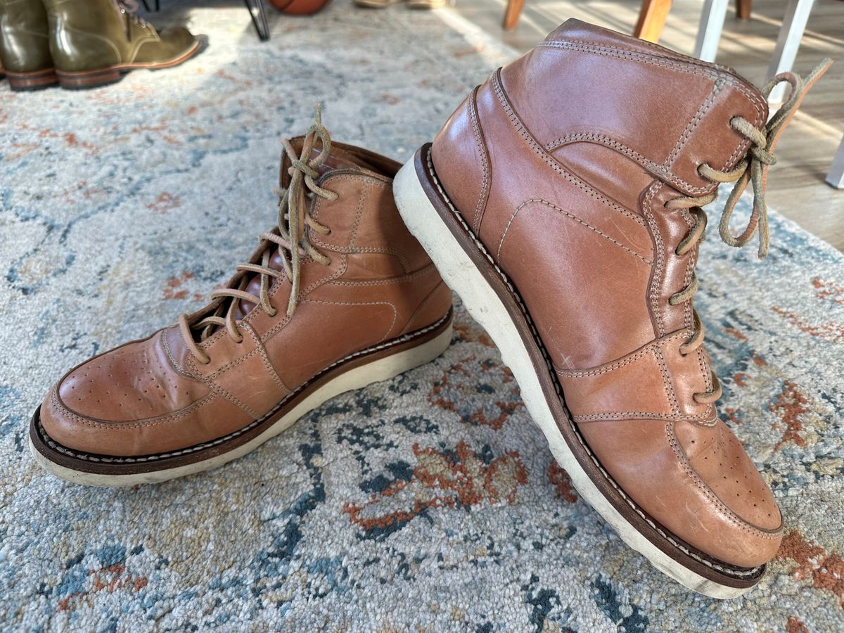 Photo by Stappert on January 4, 2026 of the Thursday Showtime in Shinki Natural Shell Cordovan.