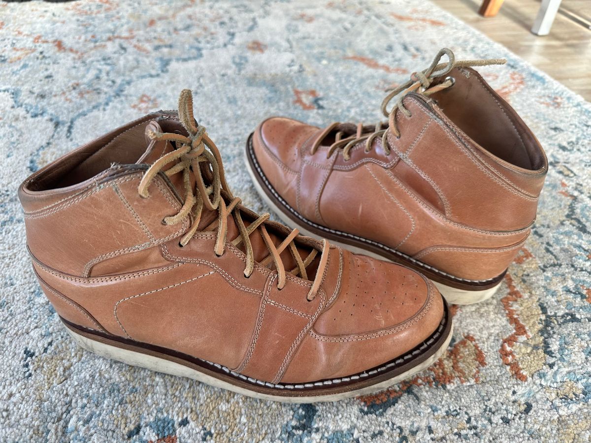 Photo by Stappert on January 2, 2026 of the Thursday Showtime in Shinki Natural Shell Cordovan.