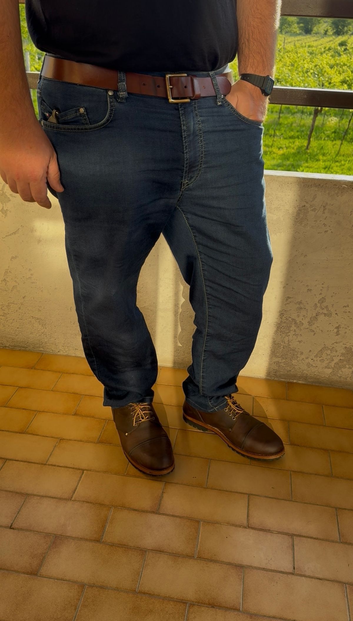 Photo by venturz on May 18, 2026 of the Craft & Glory Marshal Shoes in Full Grain Waxed Water Buffalo.