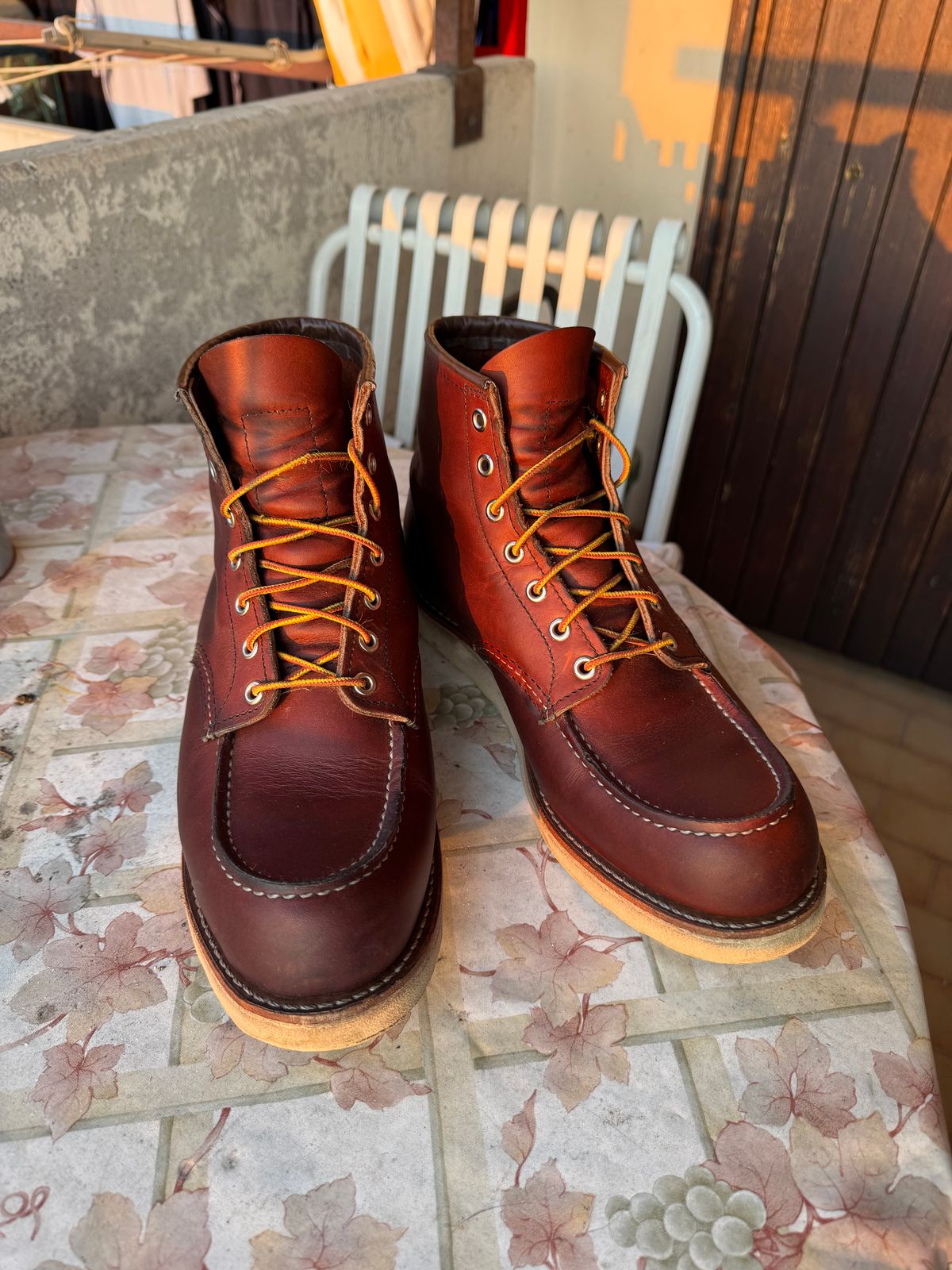 Photo by venturz on March 20, 2026 of the Red Wing 6-Inch Classic Moc in Unknown Leather.