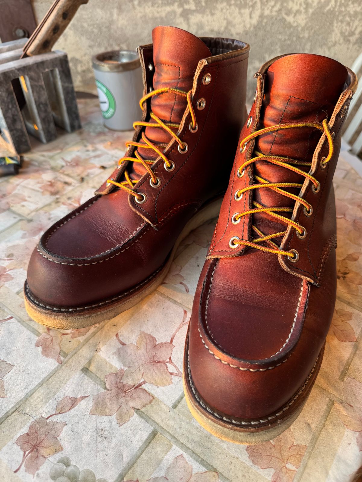 Photo by venturz on March 20, 2026 of the Red Wing 6-Inch Classic Moc in Unknown Leather.