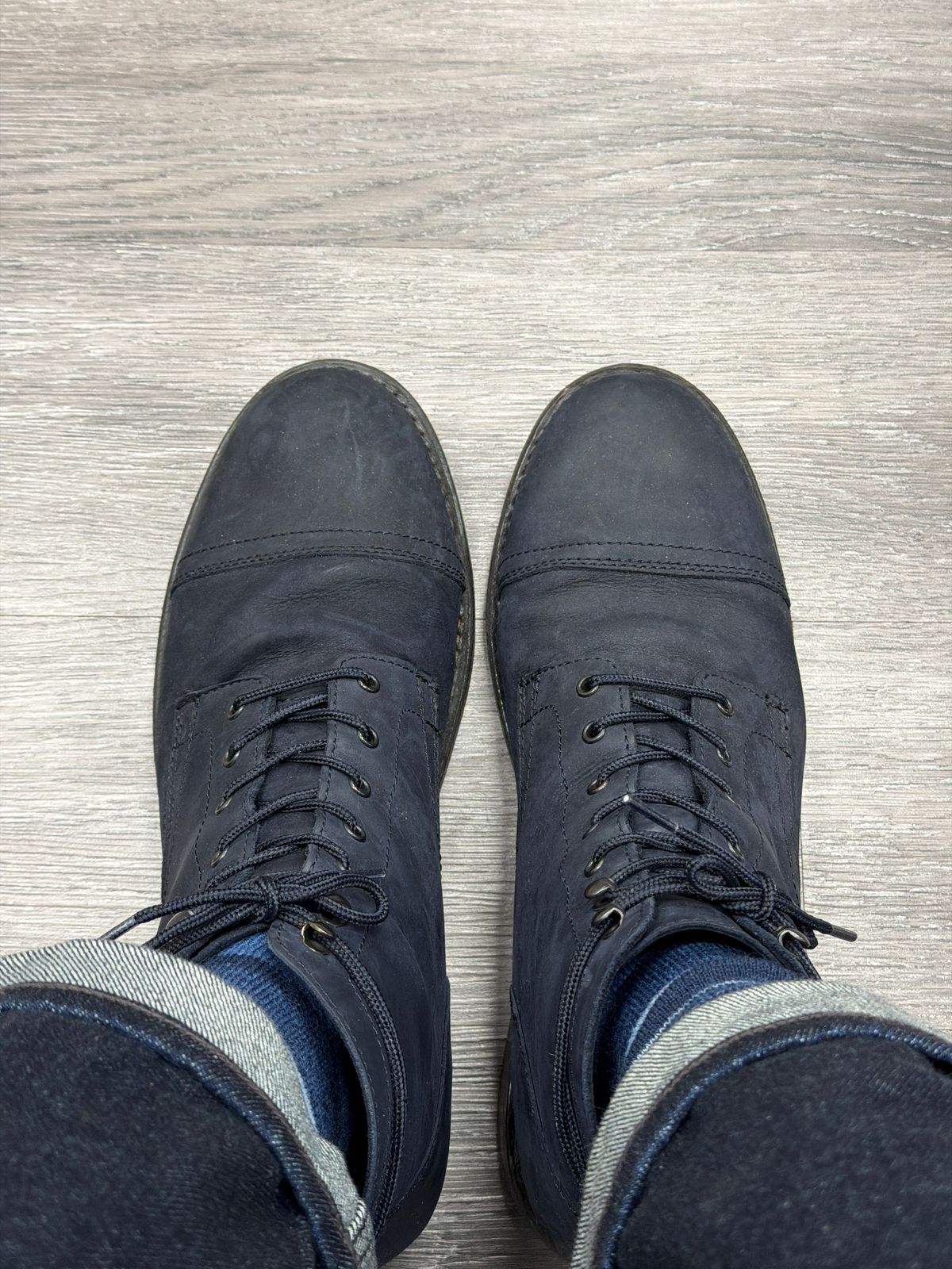 Photo by the_avid_gentleman on November 25, 2025 of the Thursday Boot Co. Captain in Marino Matte Rugged & Resilient.