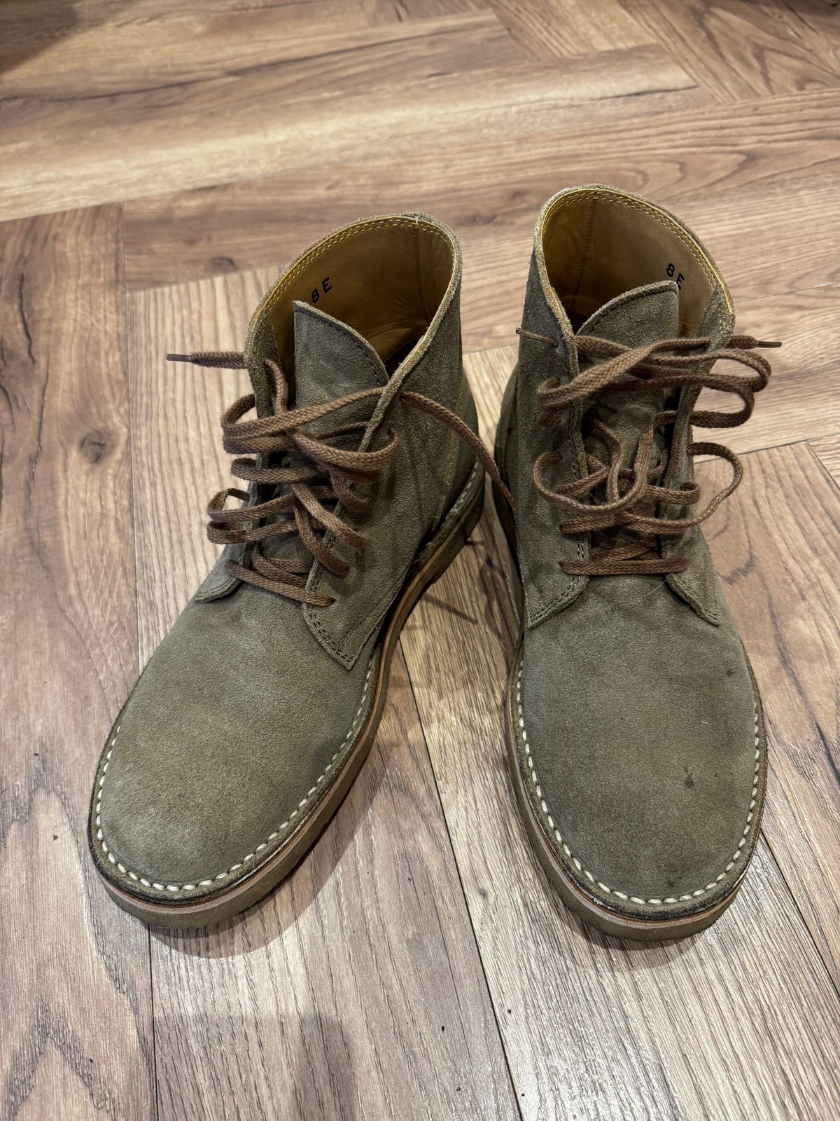 Photo by Alec_Leamas on May 3, 2025 of the John Lofgren Sahara in Japanese Suede.