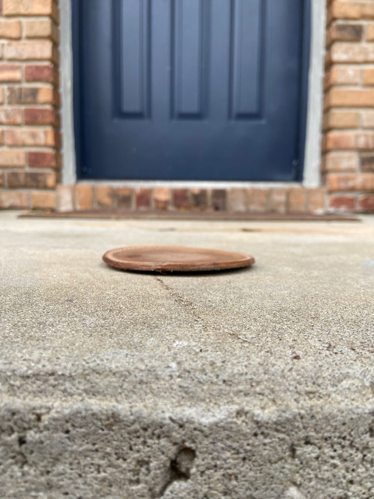 Photo by august_september on February 5, 2026 of the Self-Made Drink Coaster in tandy 3-4oz natural veg tan.