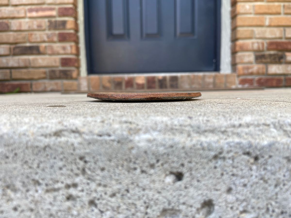 Photo by august_september on April 3, 2026 of the Self-Made Drink Coaster in tandy 3-4oz natural veg tan.