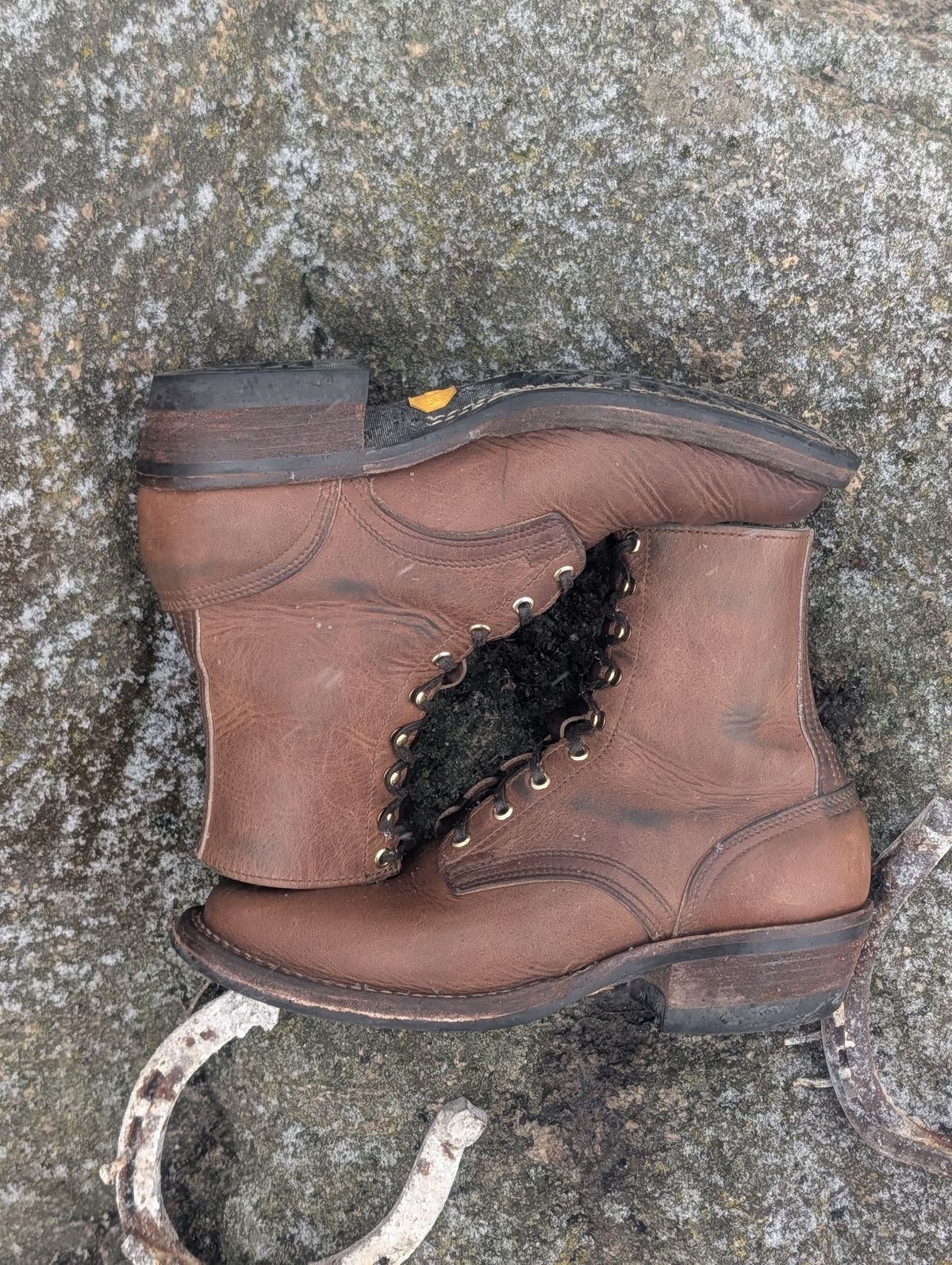 Photo by proof.in.whisky on March 1, 2026 of the Nicks MTO in Horween Natural Cypress.