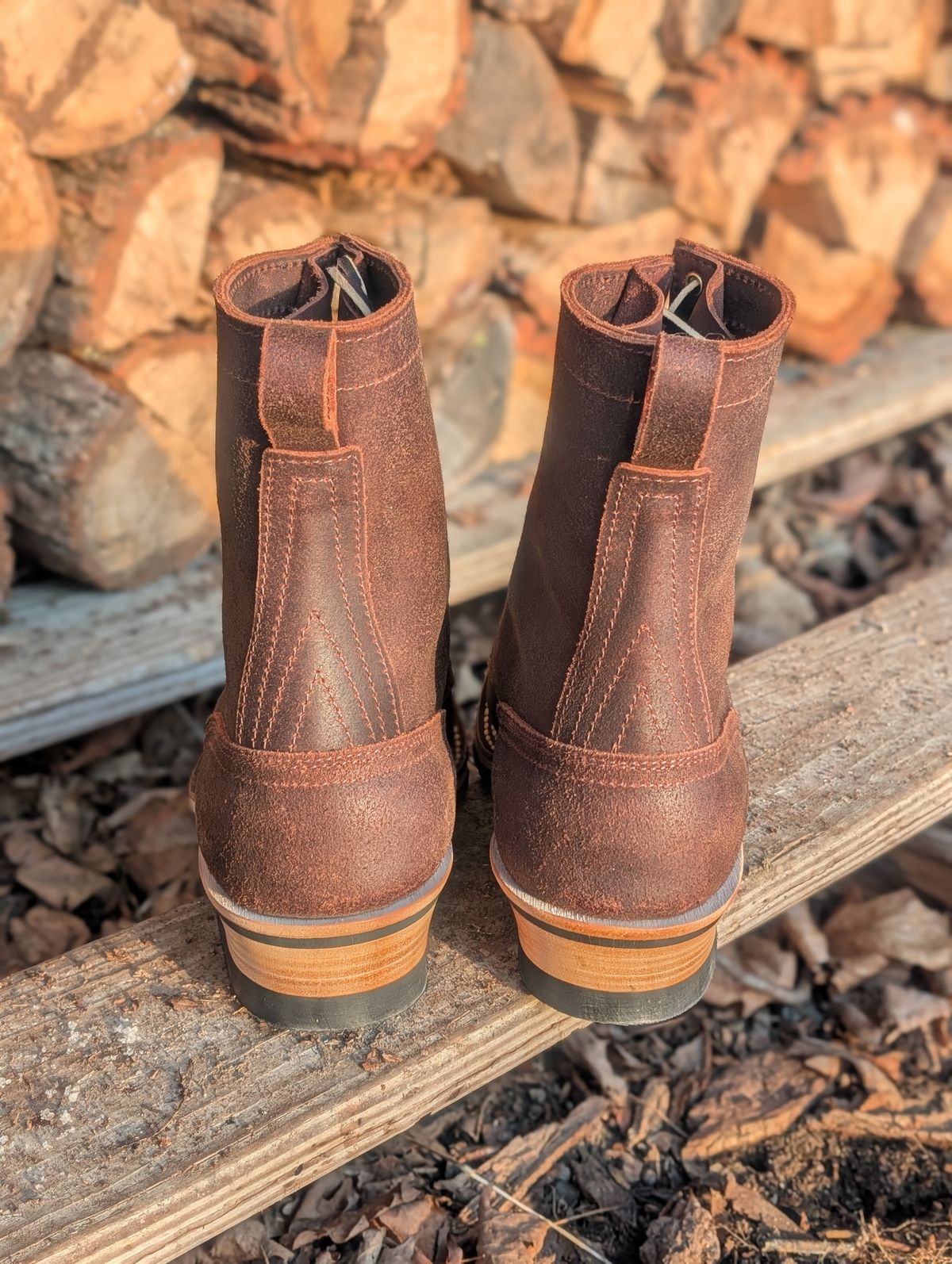 Photo by proof.in.whisky on February 26, 2026 of the Nicks Ranger in Nicks / Horween Dark Brown Waxy Admiral.