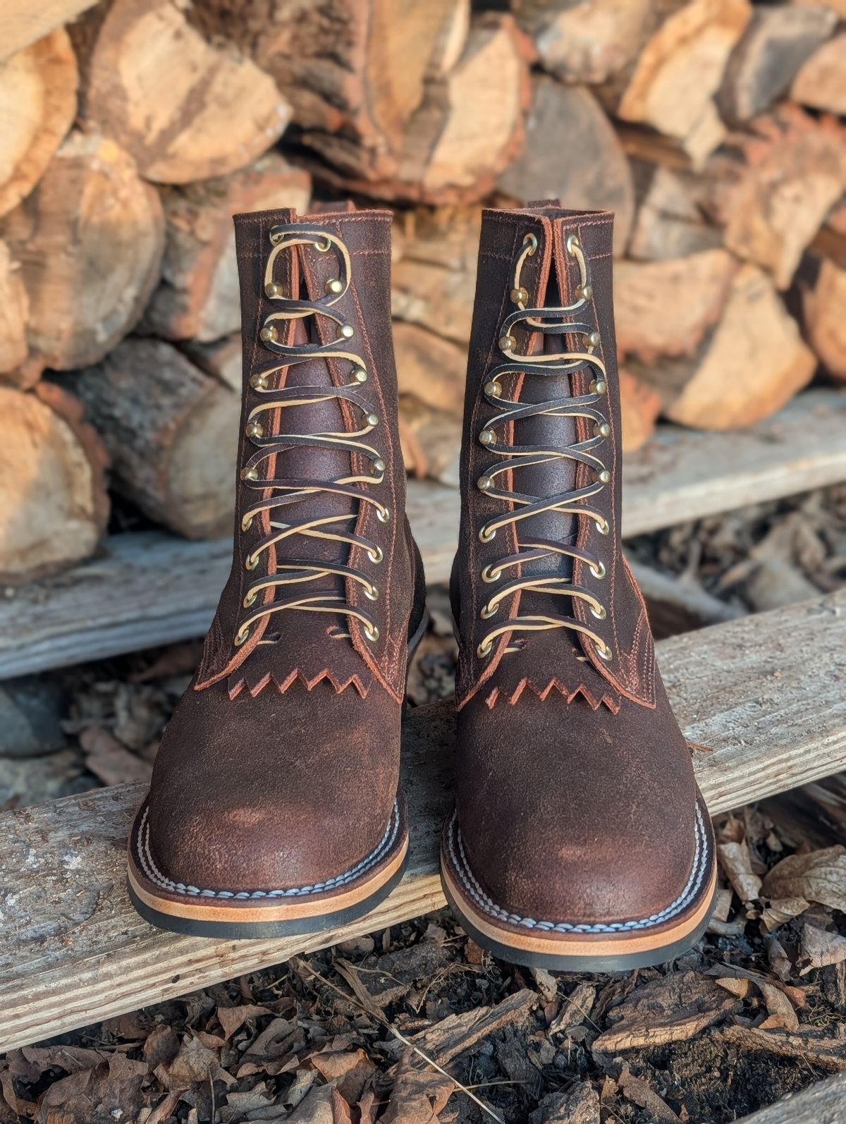 Photo by proof.in.whisky on February 26, 2026 of the Nicks Ranger in Nicks / Horween Dark Brown Waxy Admiral.