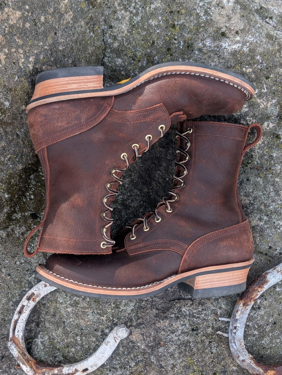 Photo by proof.in.whisky on April 12, 2026 of the Nicks Ranger in Nicks / Horween Dark Brown Waxy Admiral.