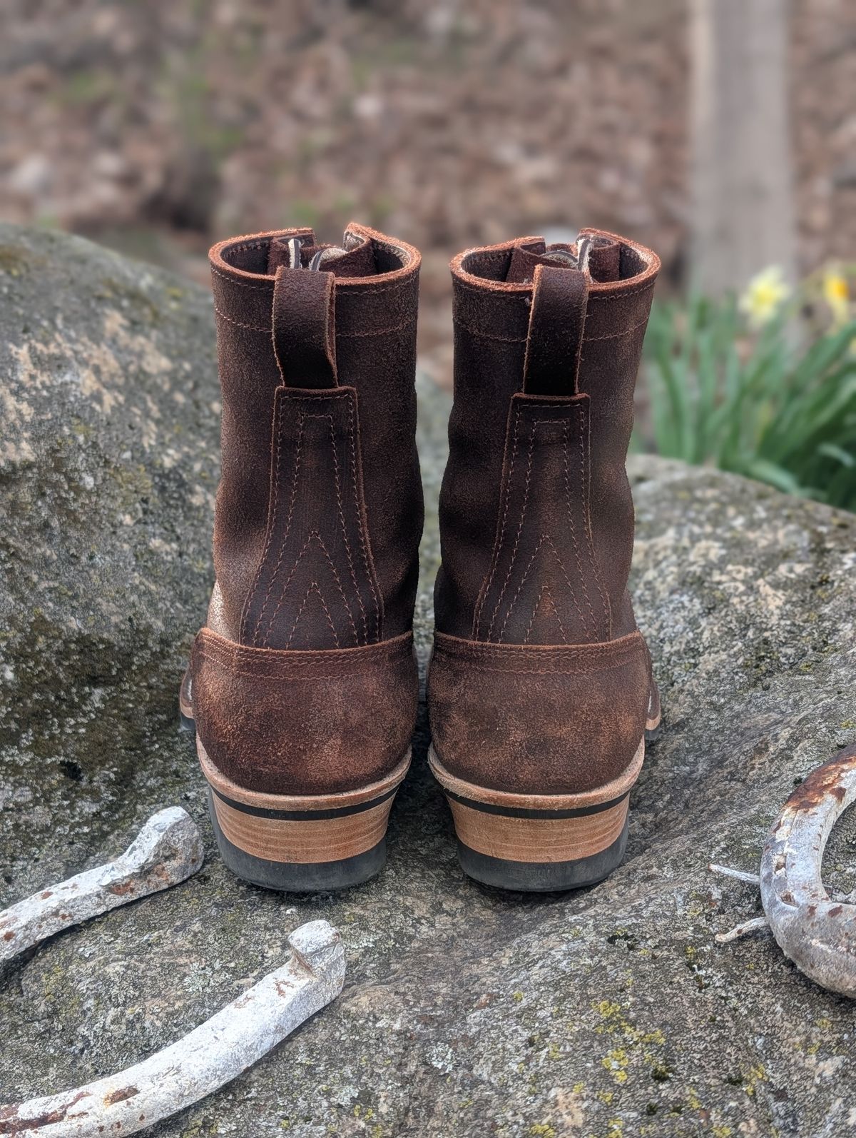 Photo by proof.in.whisky on April 12, 2026 of the Nicks Ranger in Nicks / Horween Dark Brown Waxy Admiral.
