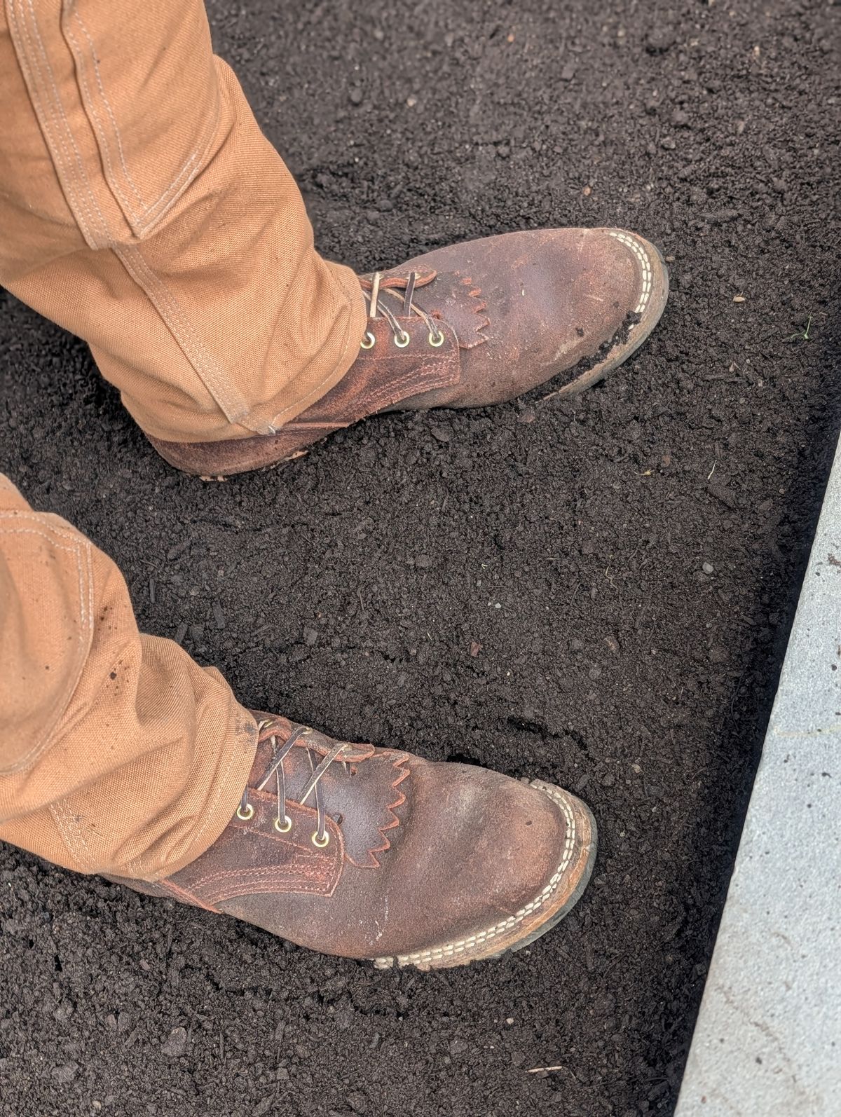 Photo by proof.in.whisky on May 3, 2026 of the Nicks Ranger in Nicks / Horween Dark Brown Waxy Admiral.