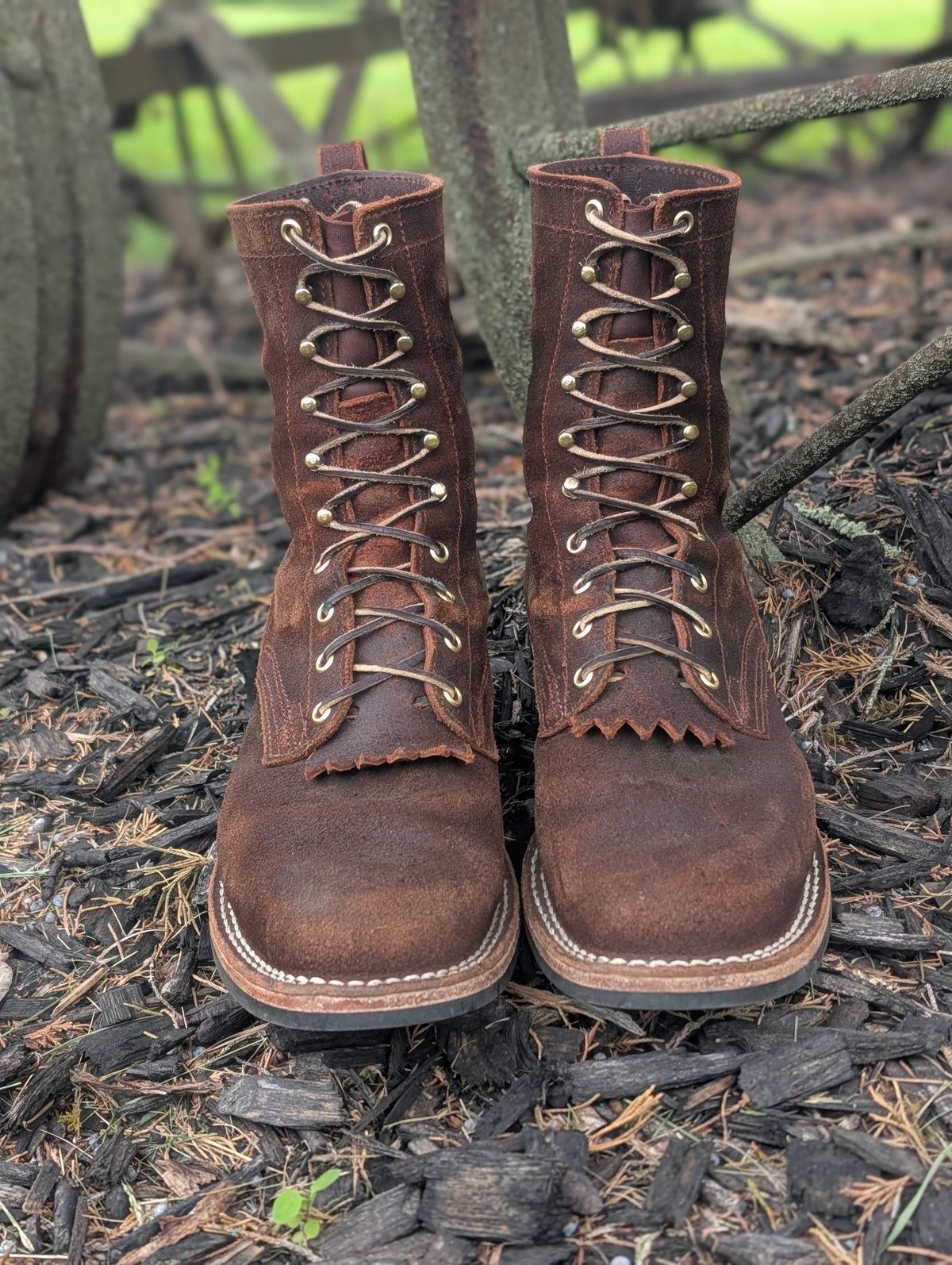 Photo by proof.in.whisky on May 30, 2026 of the Nicks Ranger in Nicks / Horween Dark Brown Waxy Admiral.